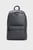 Чоловічий чорний рюкзак з візерунком CK MUST CAMPUS BP MONO