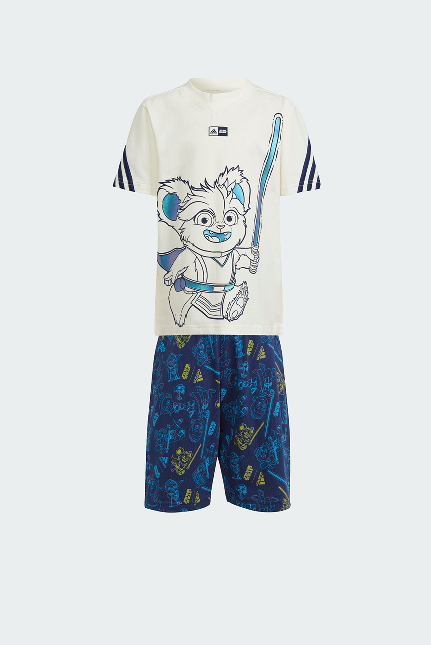 Детский комплект одежды (футболка, шорты) adidas x Star Wars Young Jedi 1
