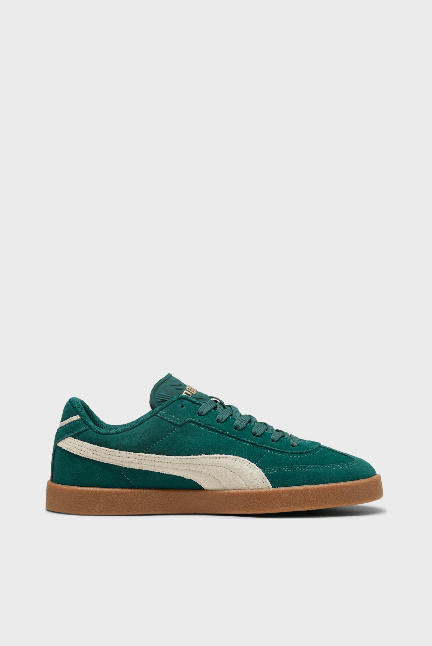 Зеленые замшевые сникерсы PUMA Club II Era Suede Sneakers Unisex 1