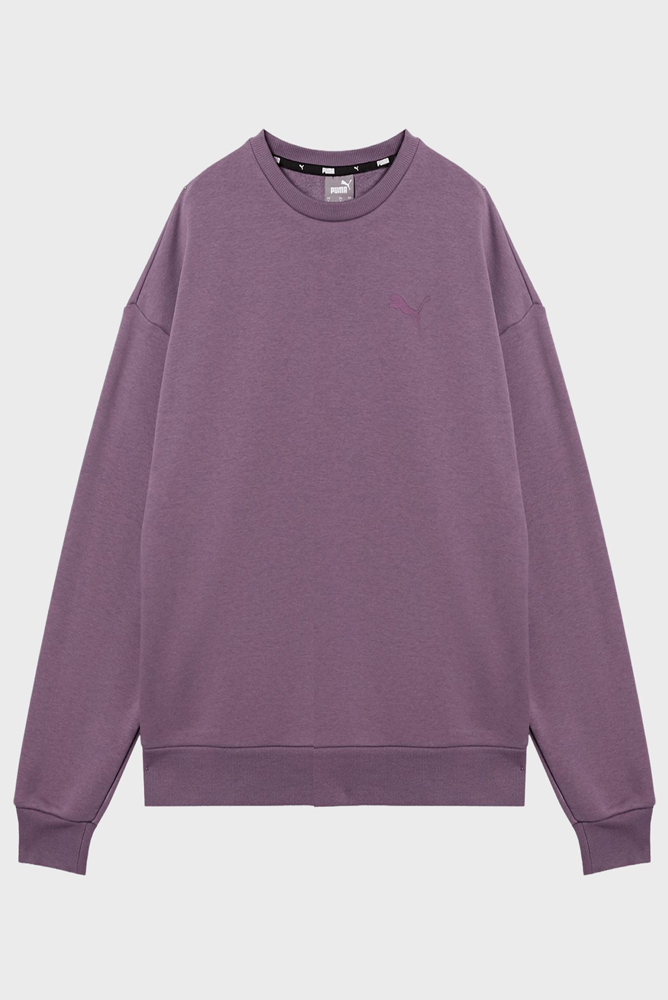 Женский сиреневый свитшот PUMA Elevated Crewneck Women 1