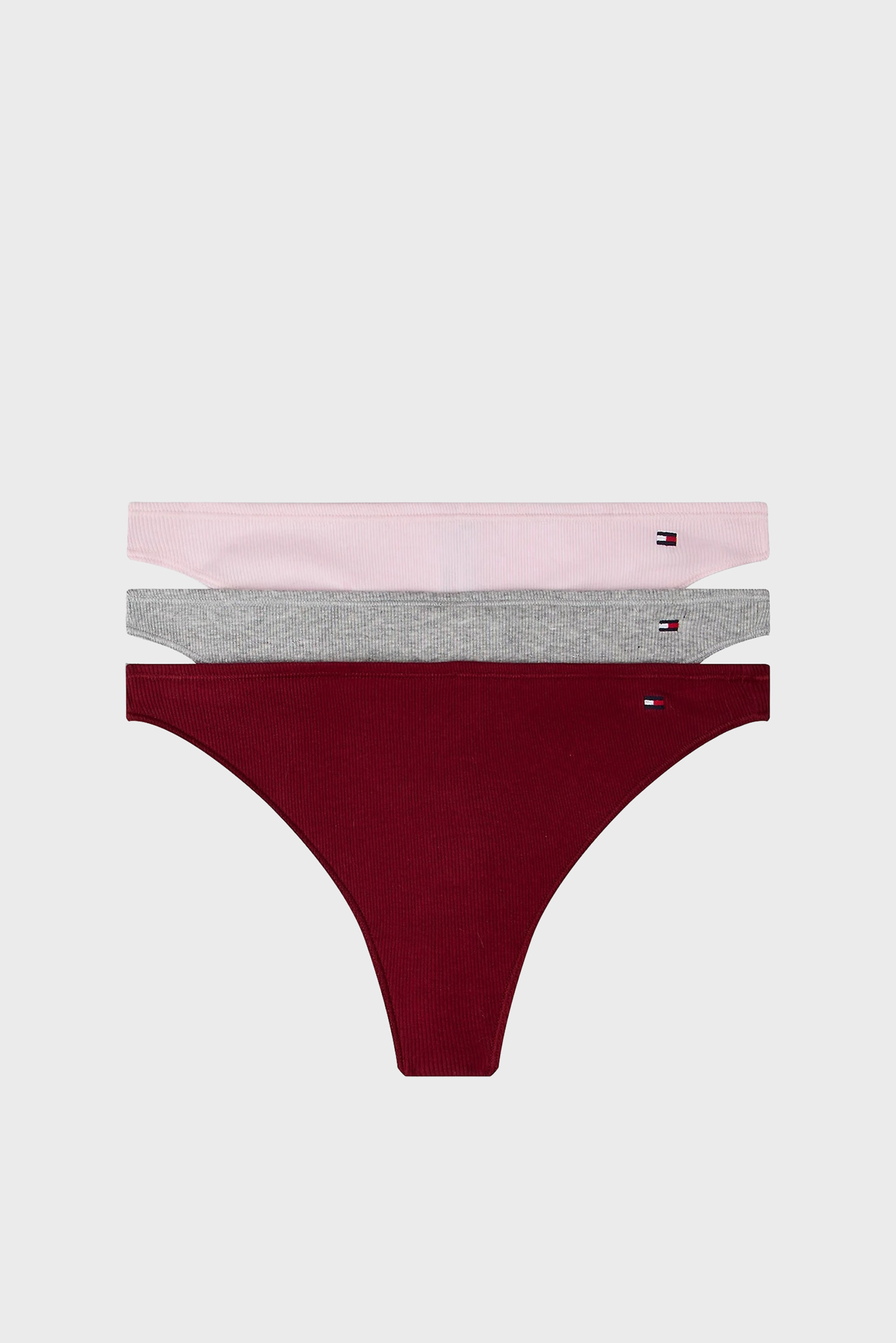 Женские трусики (3 шт) LRX DIPPED THONG Разноцветный M Tommy Hilfiger UW0UW06129