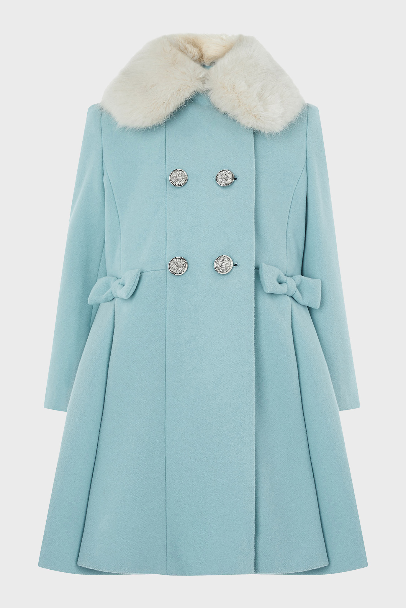 Детское голубое пальто HARPER COAT 1