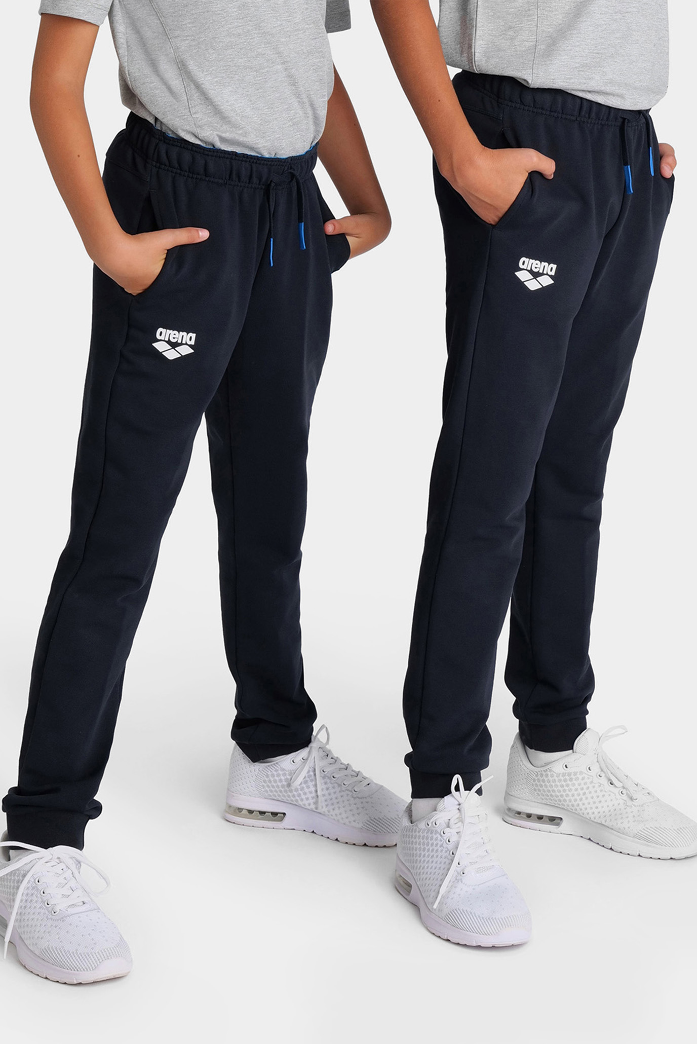 Детские темно-синие спортивные брюки TEAM PANT SOLID 1