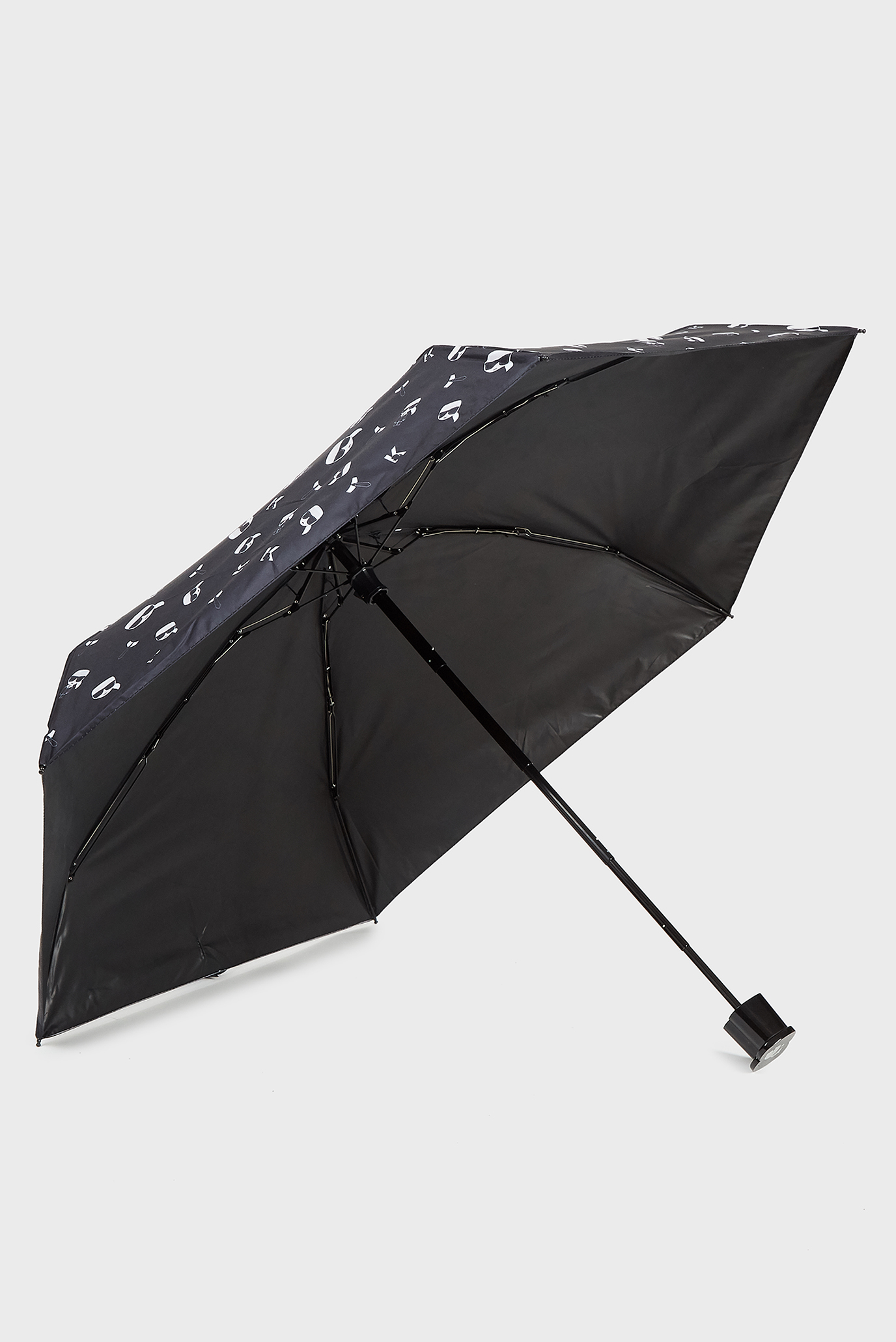 Женский черный зонт 1