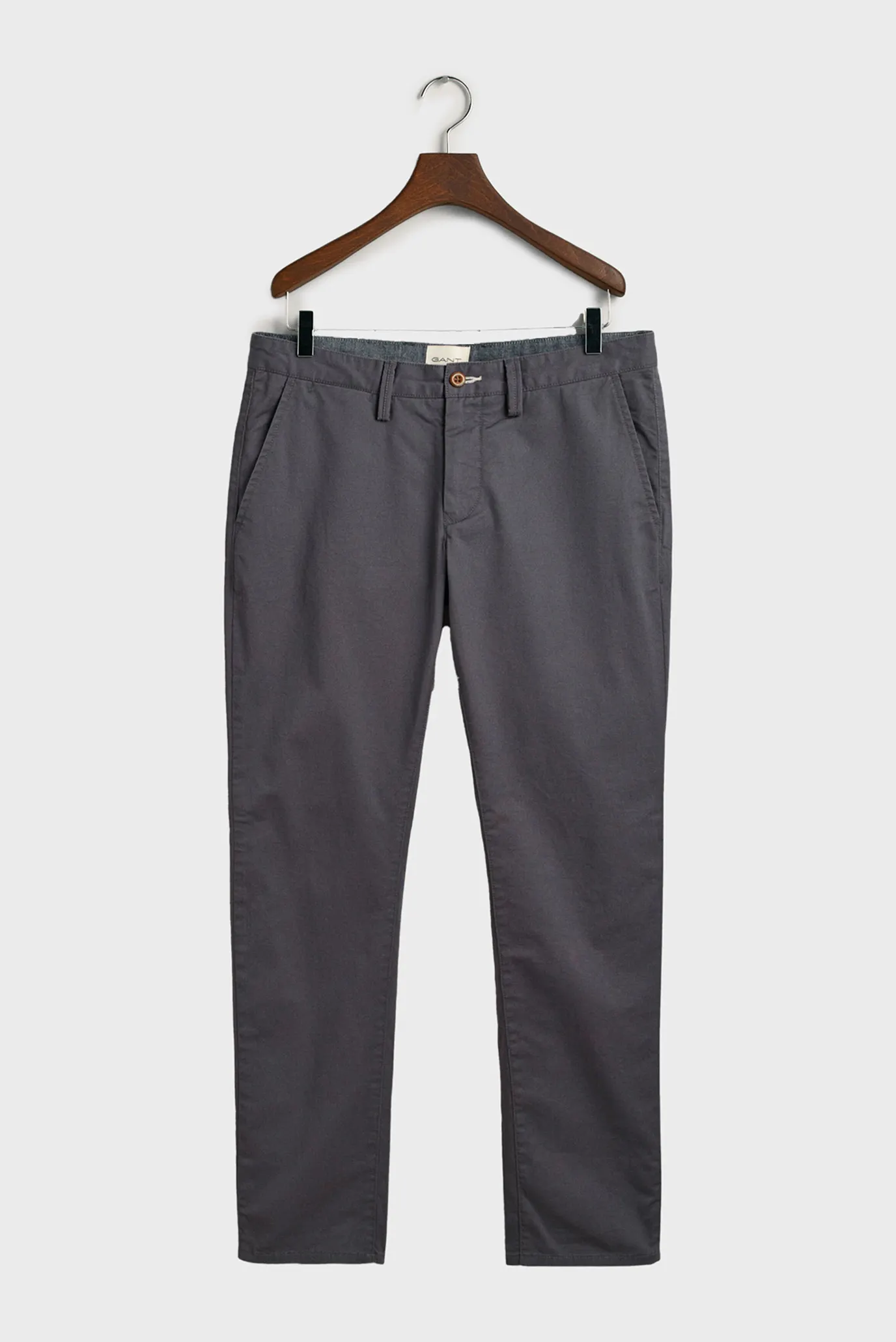 Мужские серые чиносы SLIM TWILL CHINOS 7