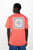 Чоловіча коралова футболка Ethnic