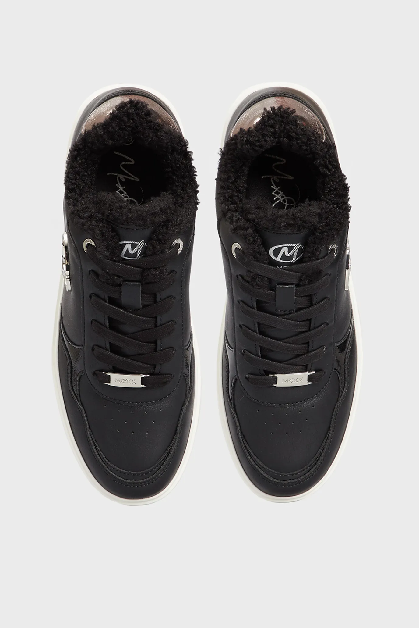 Жіночі чорні снікерси PUNE OLLI 4