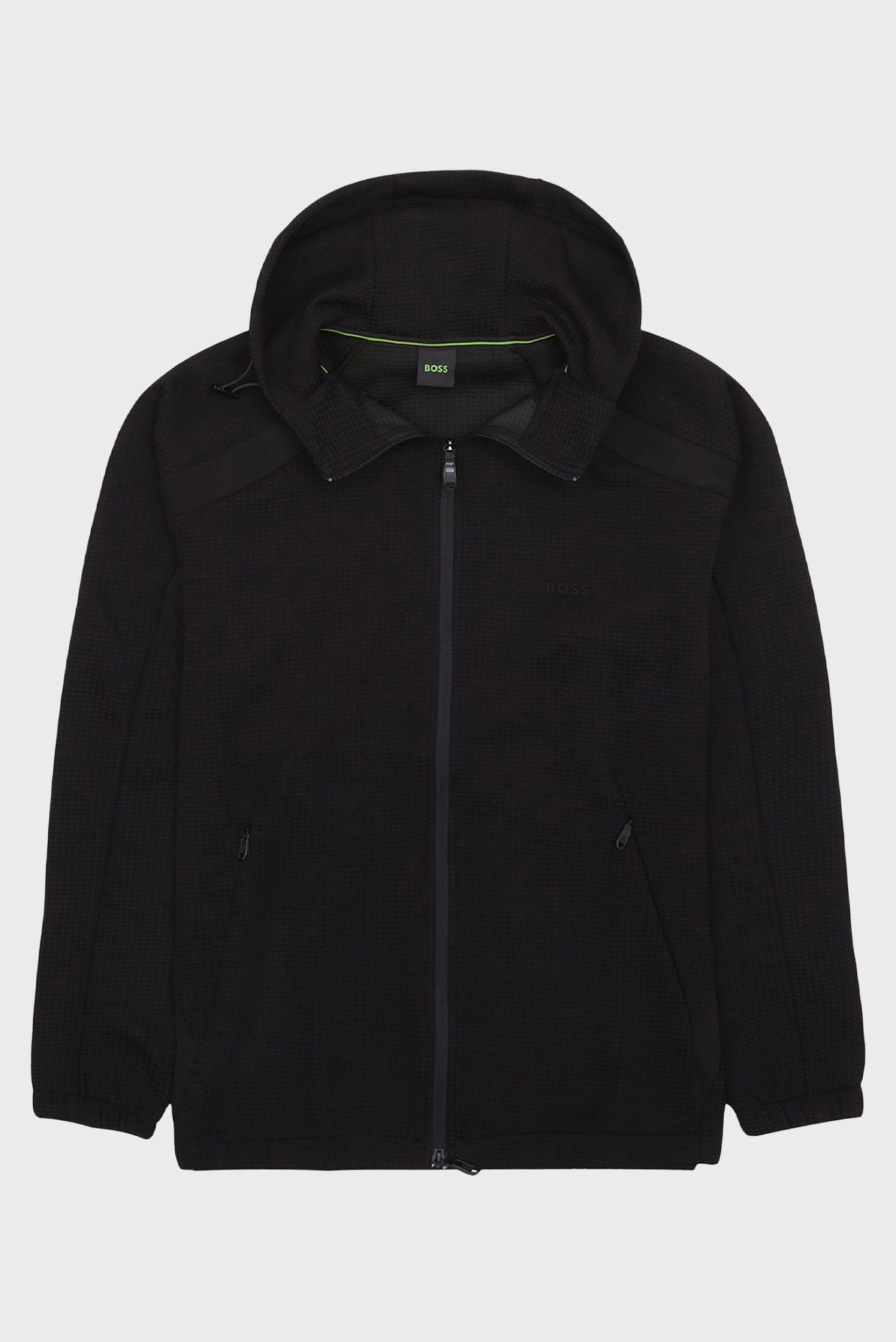 Мужское черное худи Черный XXL BOSS 50548576;001 Мужское черное худи Черный XXL BOSS 50548576;001