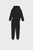 Детский черный спортивный костюм (худи, брюки) Girls' Loungewear Suit
