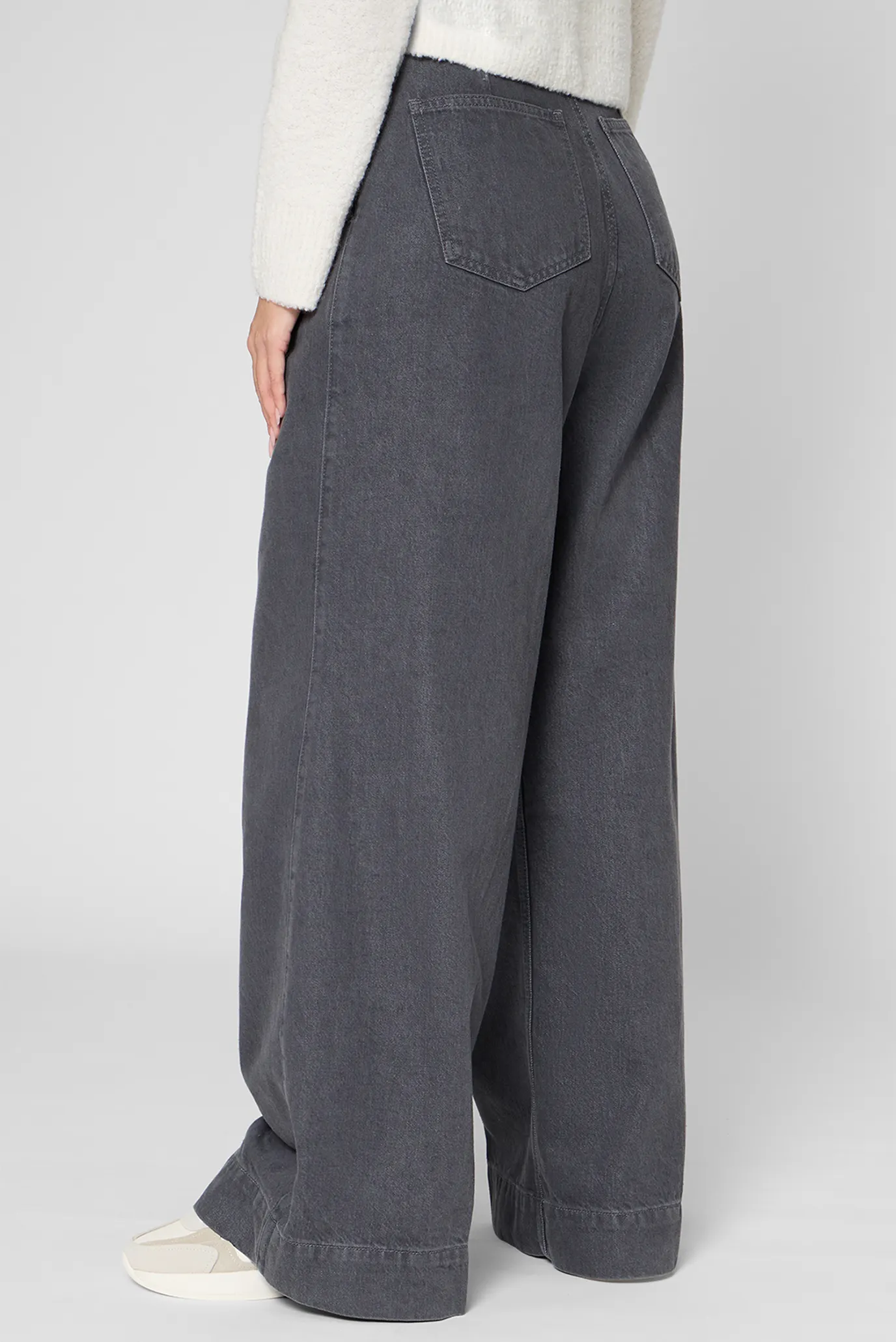 Жіночі темно-сірі джинси 3