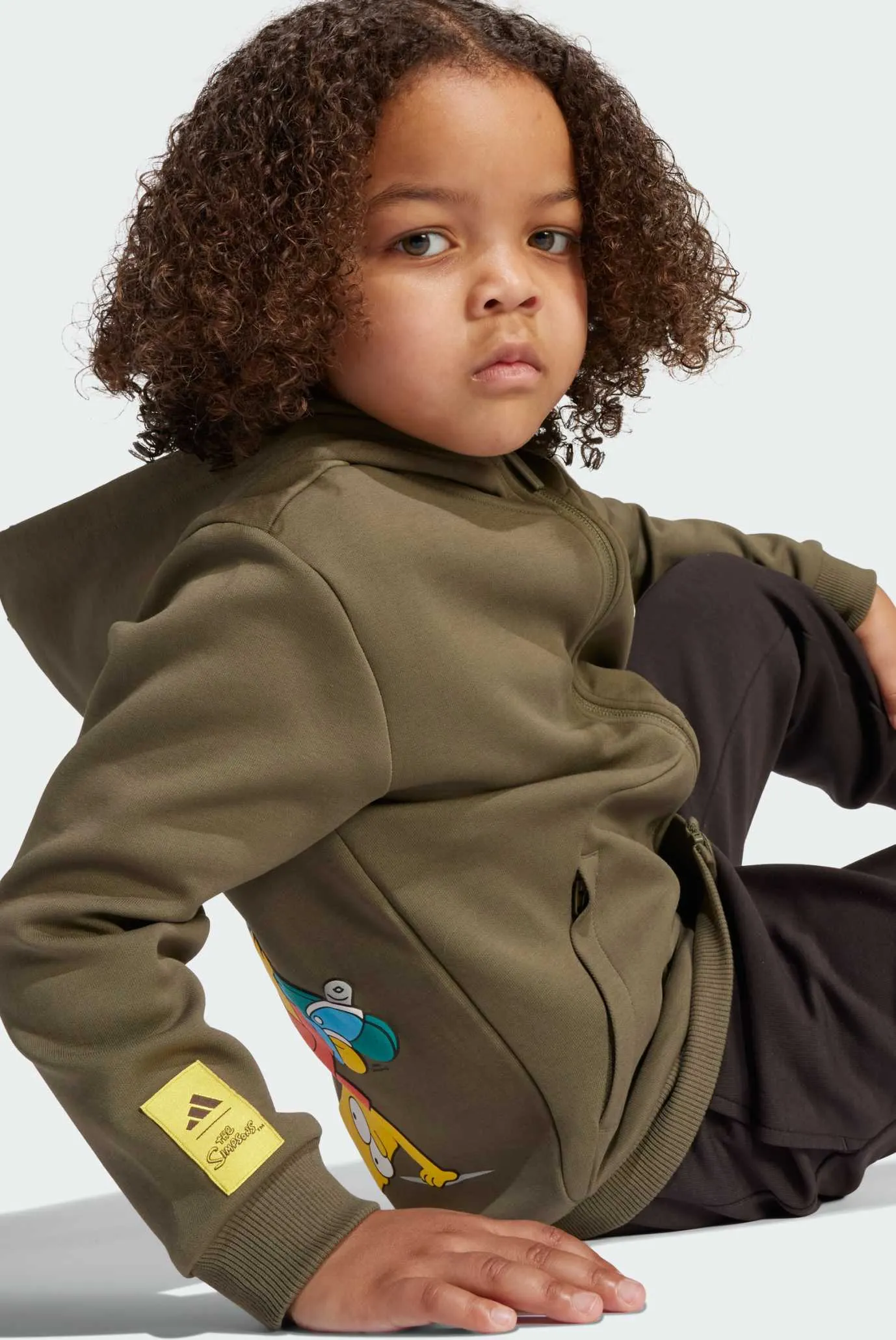 Детское оливковое худи The Simpsons Kids 5