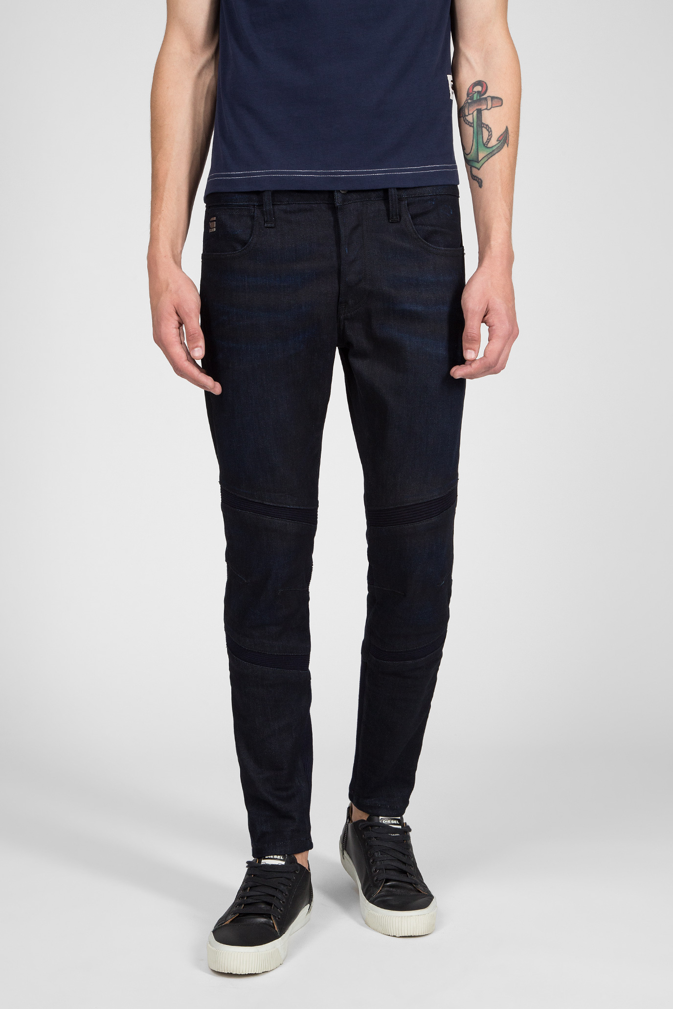 Чоловічі темно-сині джинси Motac Sec 3D Slim 1