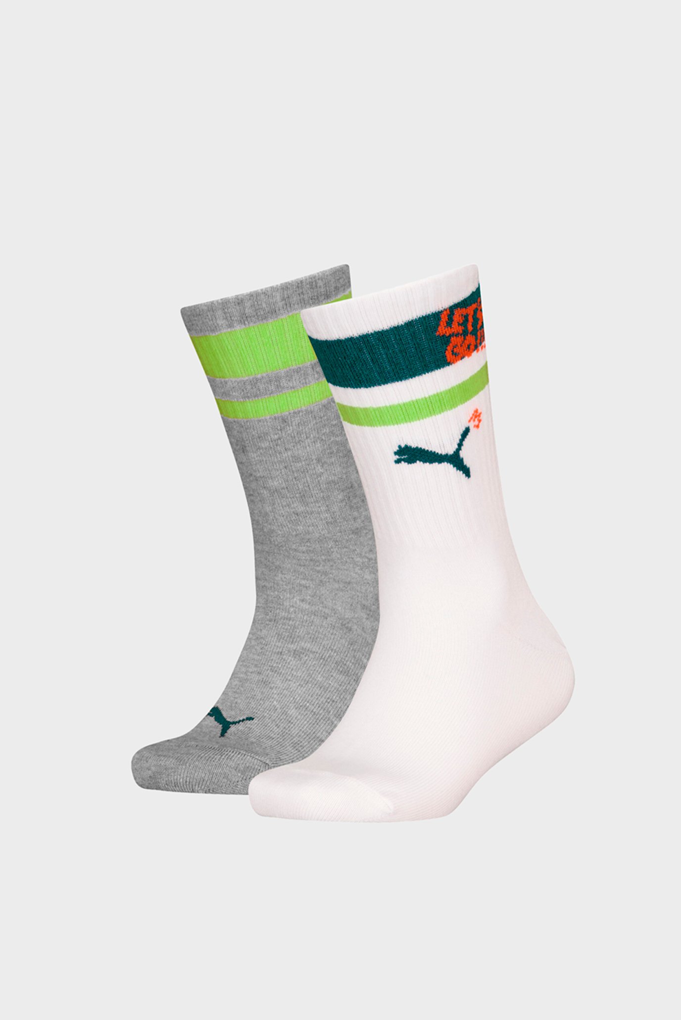 Дитячі шкарпетки (2 пари) PUMA Kids' Crew Socks 1