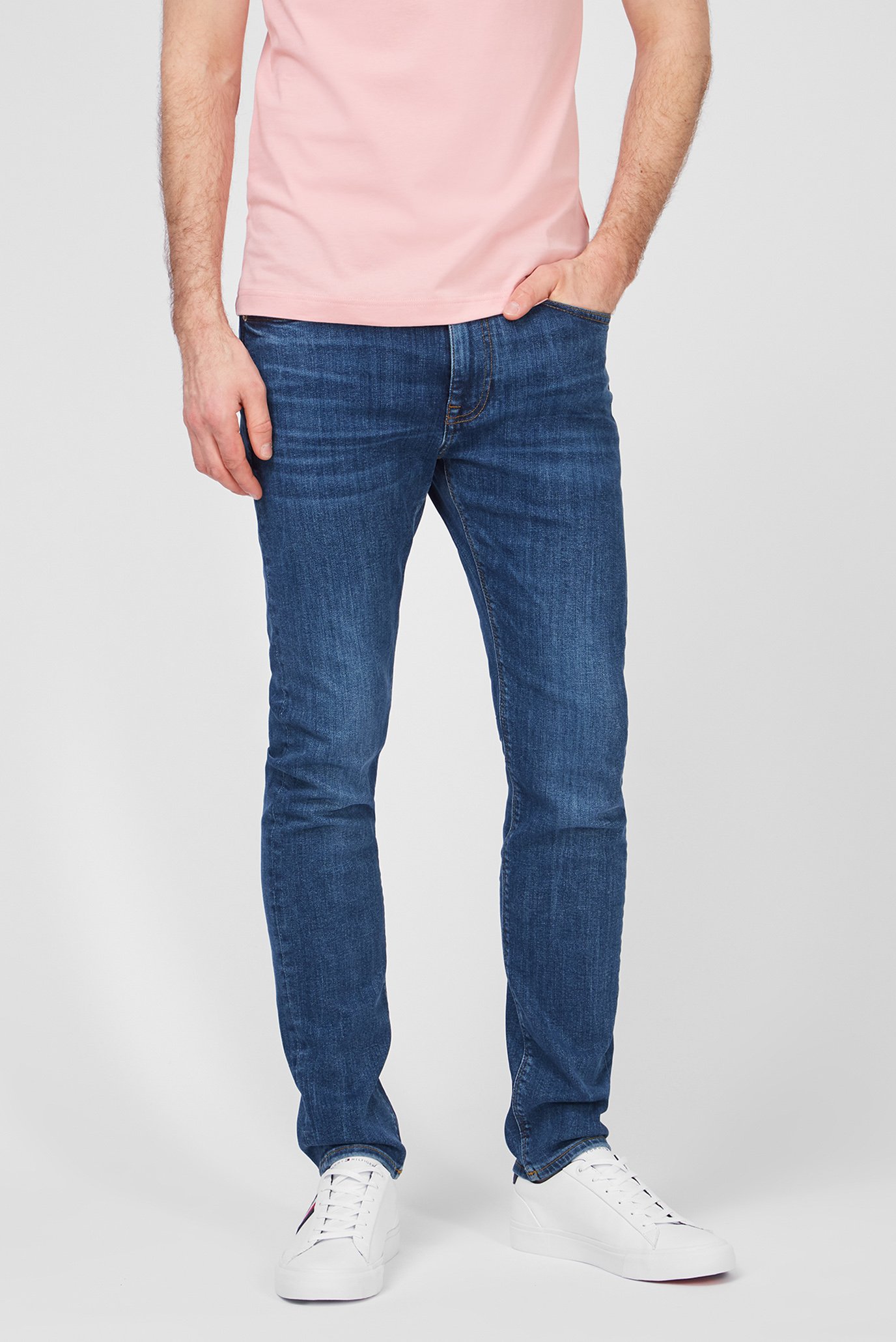 Чоловічі сині джинси CORE SLIM BLEECKER OREGON 1