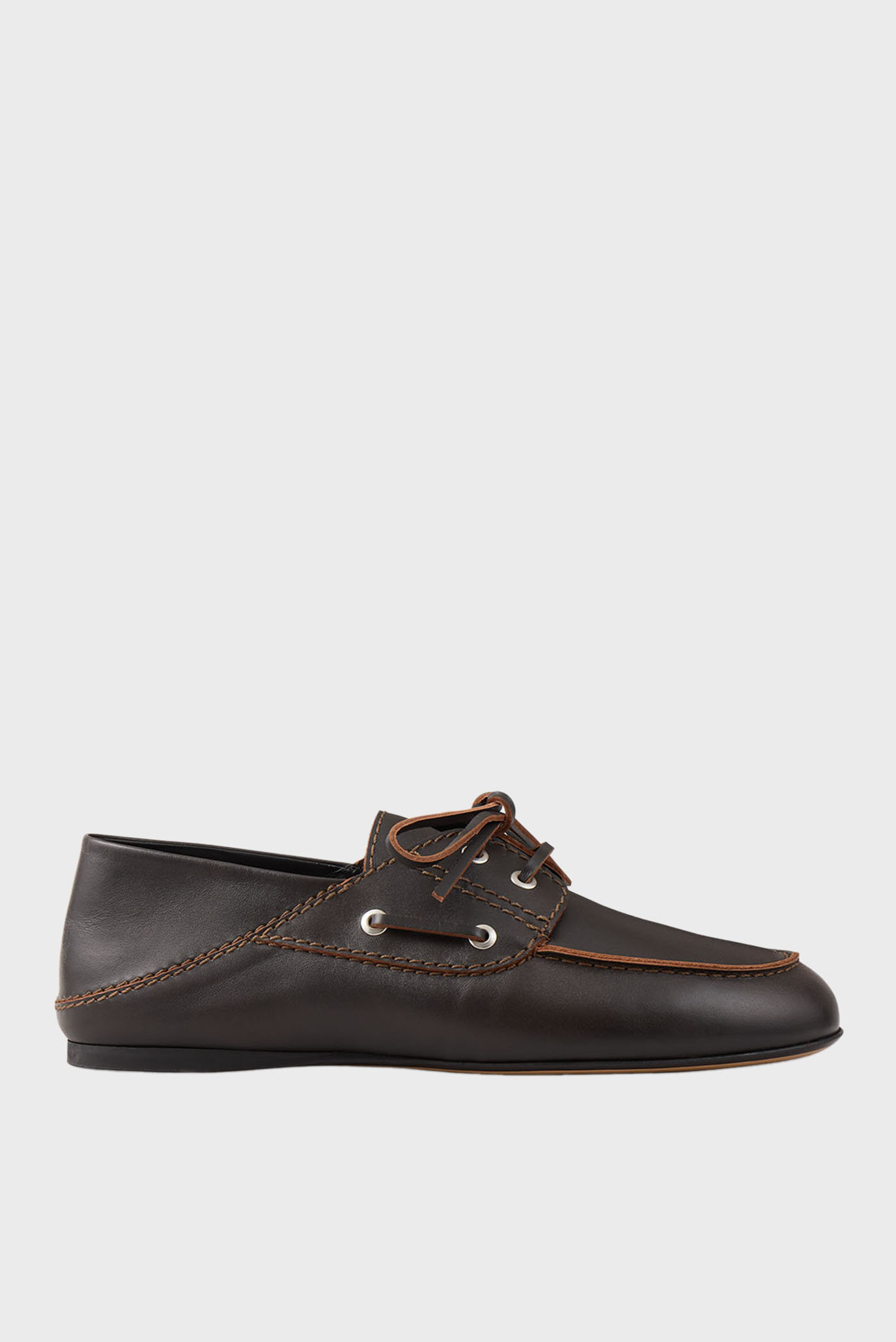 Женские коричневые кожаные мокасины Коричневый 36 Sandro SFACH01312_Brown Женские коричневые кожаные мокасины Коричневый 36 Sandro SFACH01312_Brown