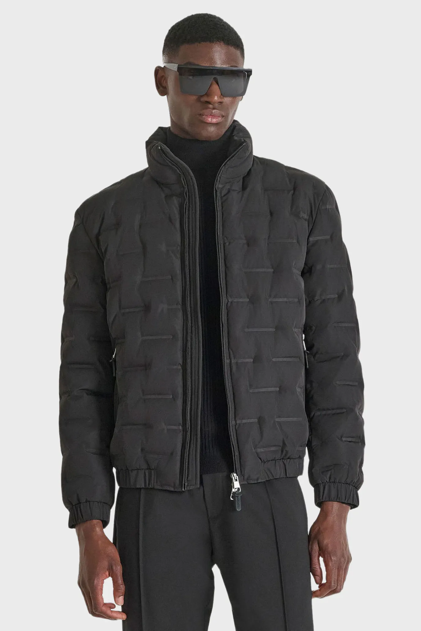 Мужская черная куртка 4