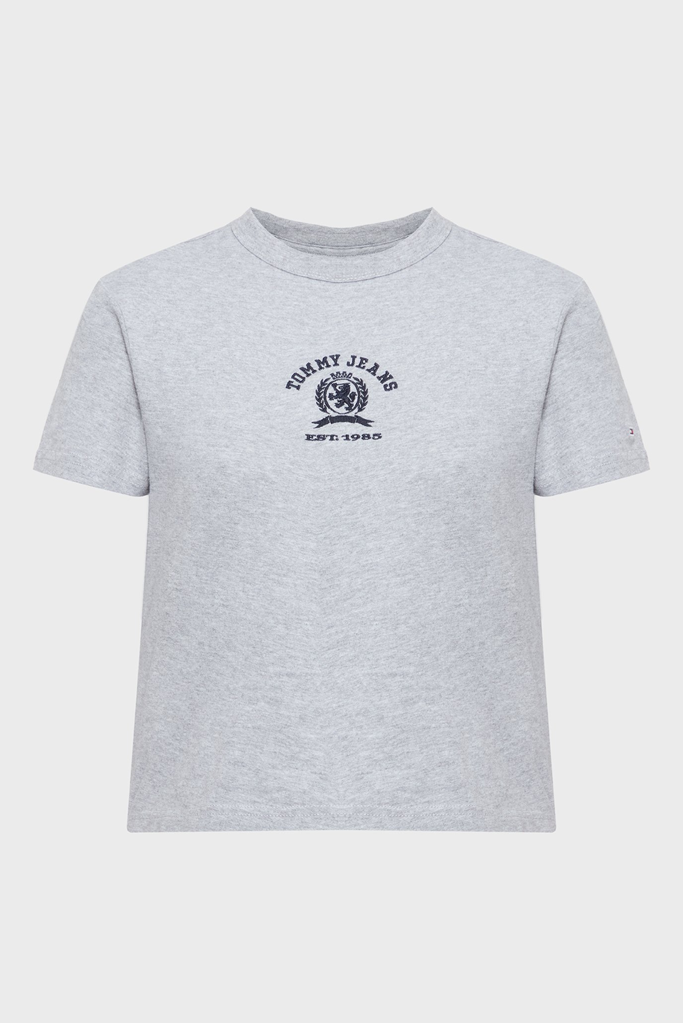 Женская серая футболка Серый S Tommy Jeans DW0DW20317 Женская серая футболка Серый S Tommy Jeans DW0DW20317