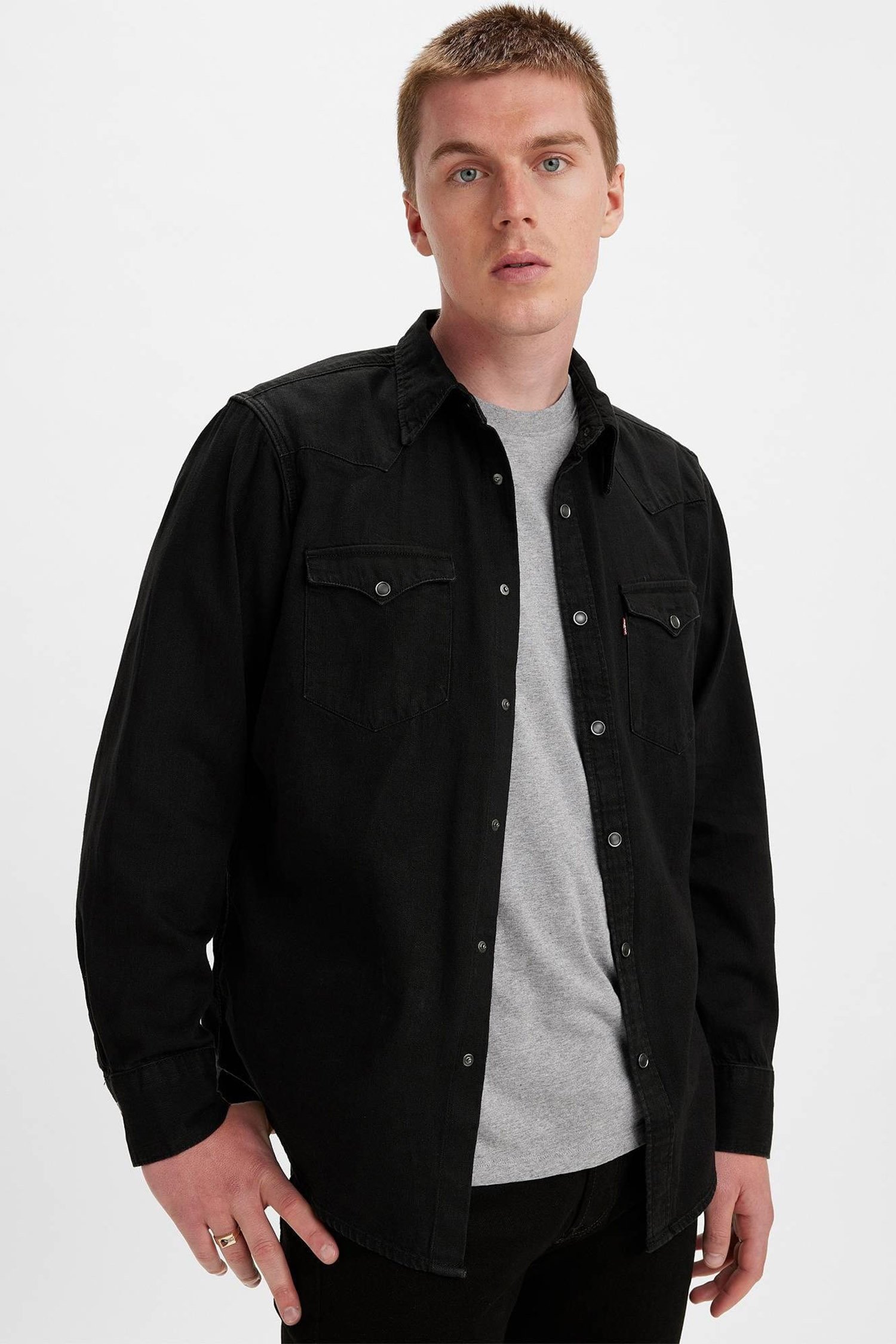 Мужская черная джинсовая рубашка Черный L Levi’s® 85744;0002 Мужская черная джинсовая рубашка Черный L Levi’s® 85744;0002