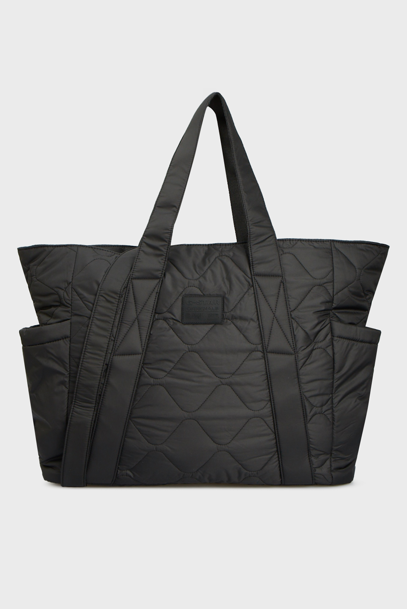 Женская черная сумка Puffer Tote wmn 1