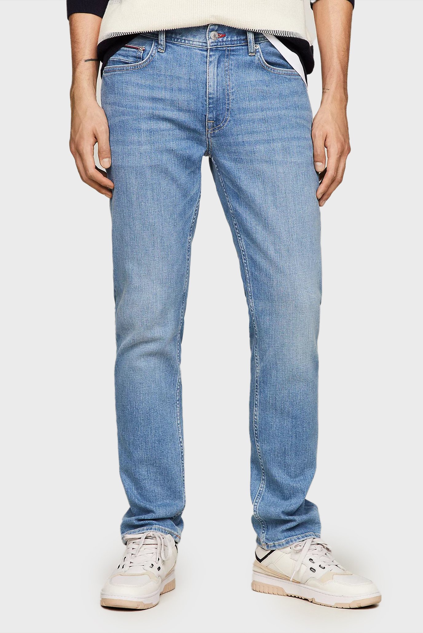 Мужские синие джинсы STRAIGHT DENTON STR AMSTON BLUE 1