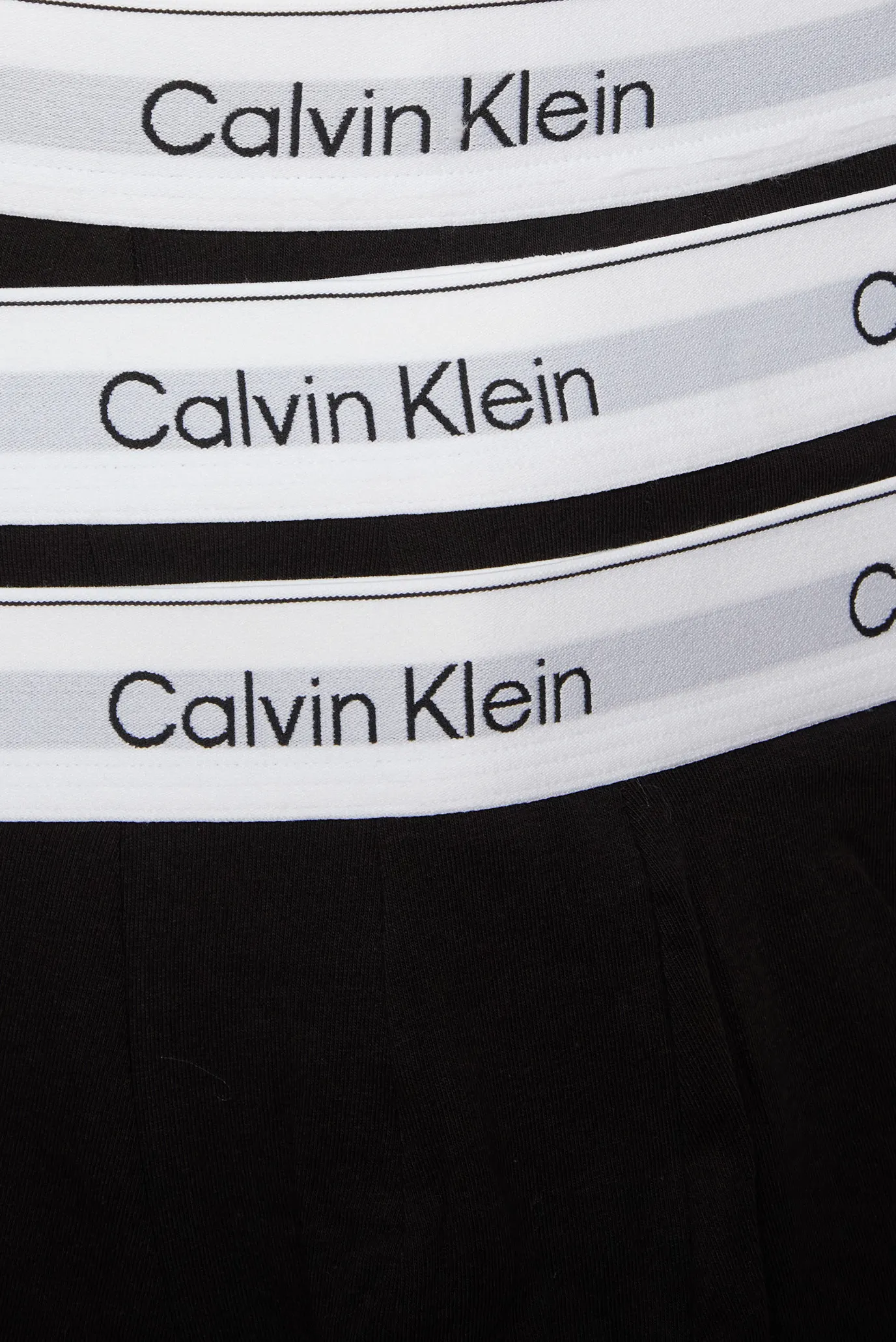 Мужские черные боксеры (3 шт) LOW RISE TRUNK 3PK 6