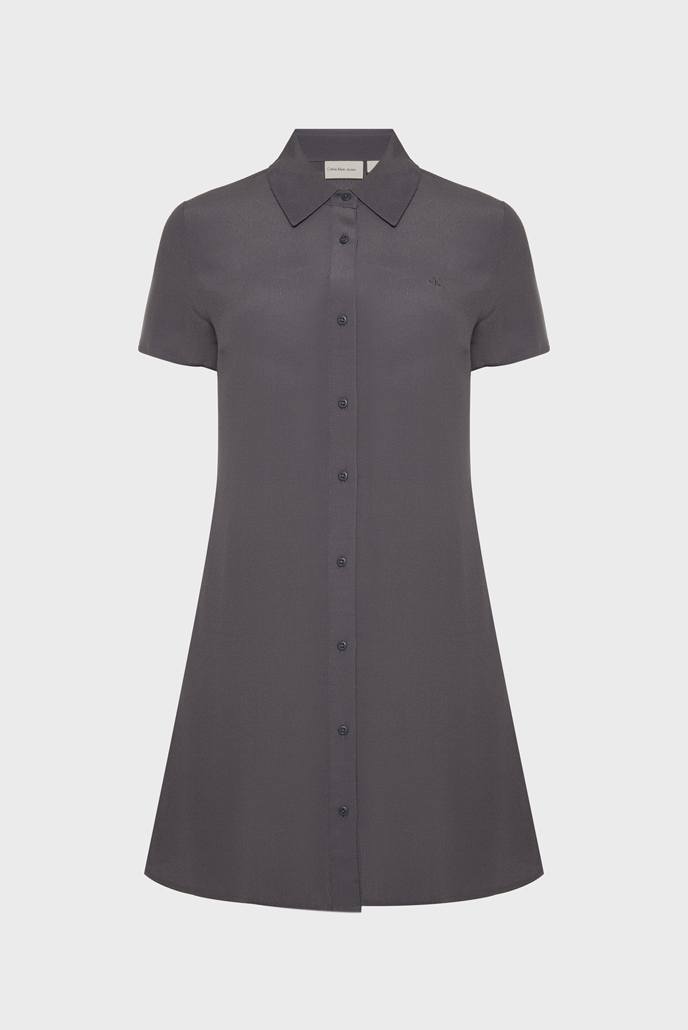 Жіноча темно-синя сукня VISCOSE BUTTON DOWN A-LINE DRESS 1