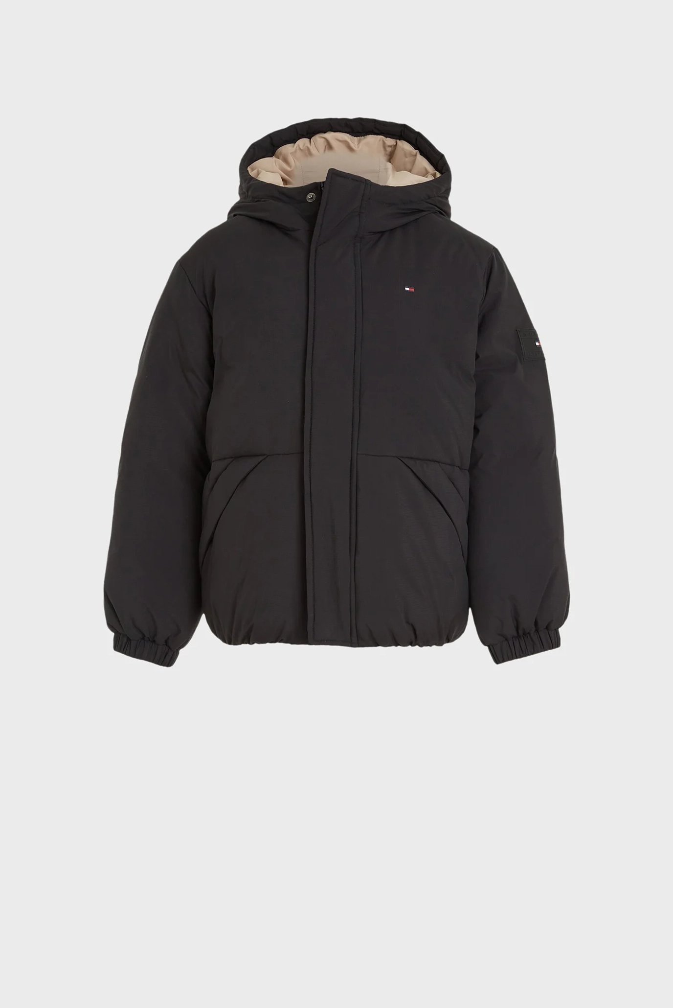 Дитячий чорний пуховик RELAXED DOWN JACKET 1