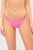 Женские розовые двусторонние трусики от купальника