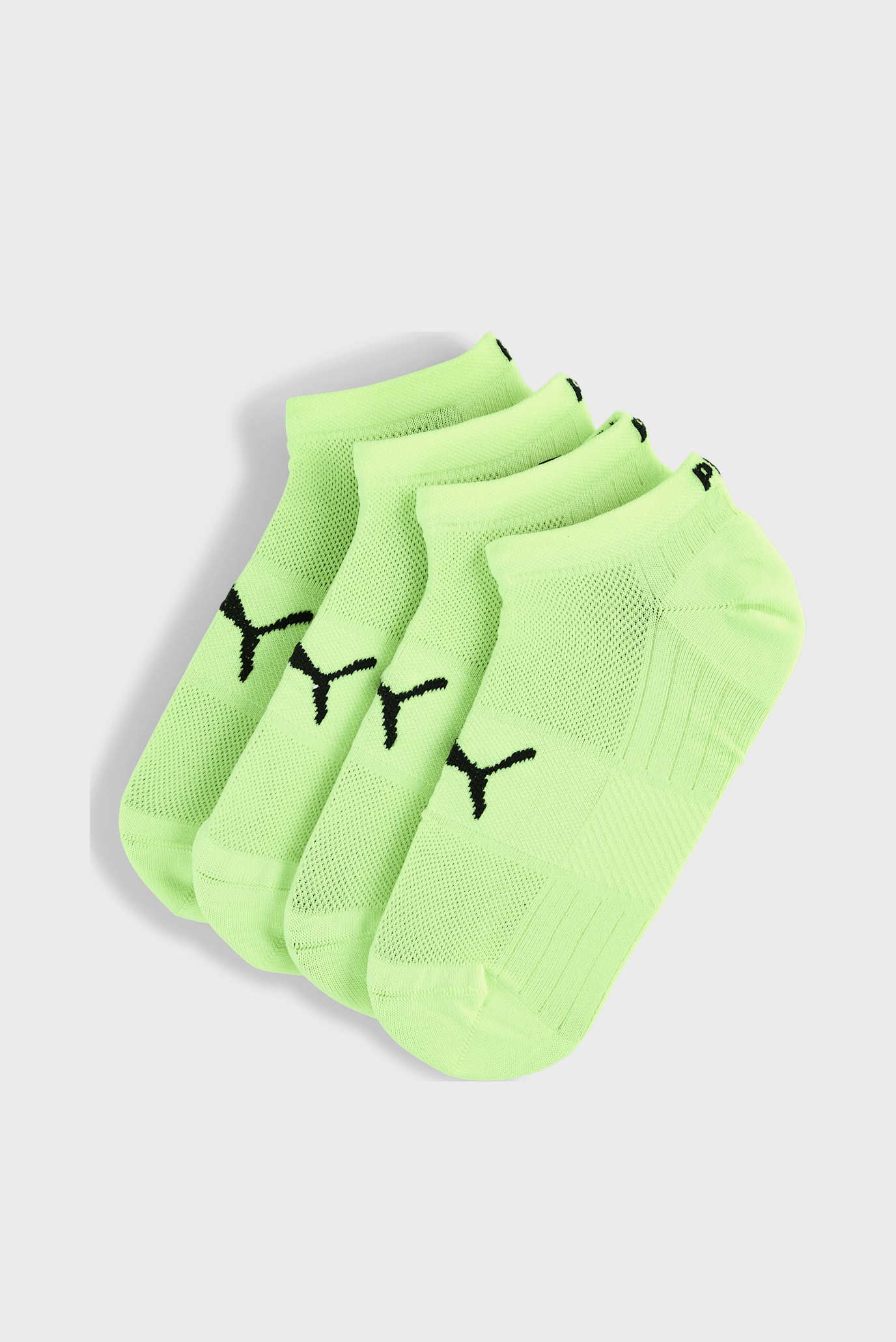 Салатовые носки (2 пары) PUMA Unisex Sneaker Socks 1