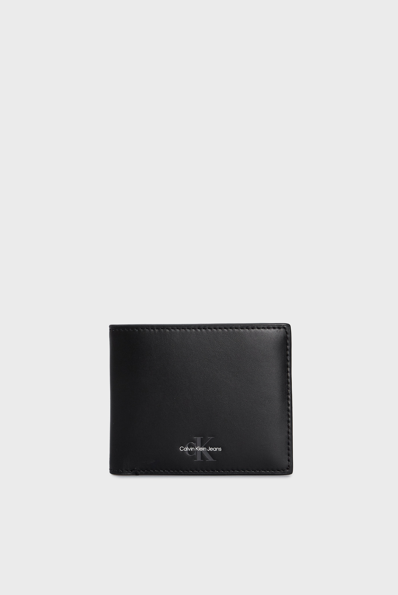 Мужской черный кожаный кошелек MONOGRAM SOFT BIFOLD 1