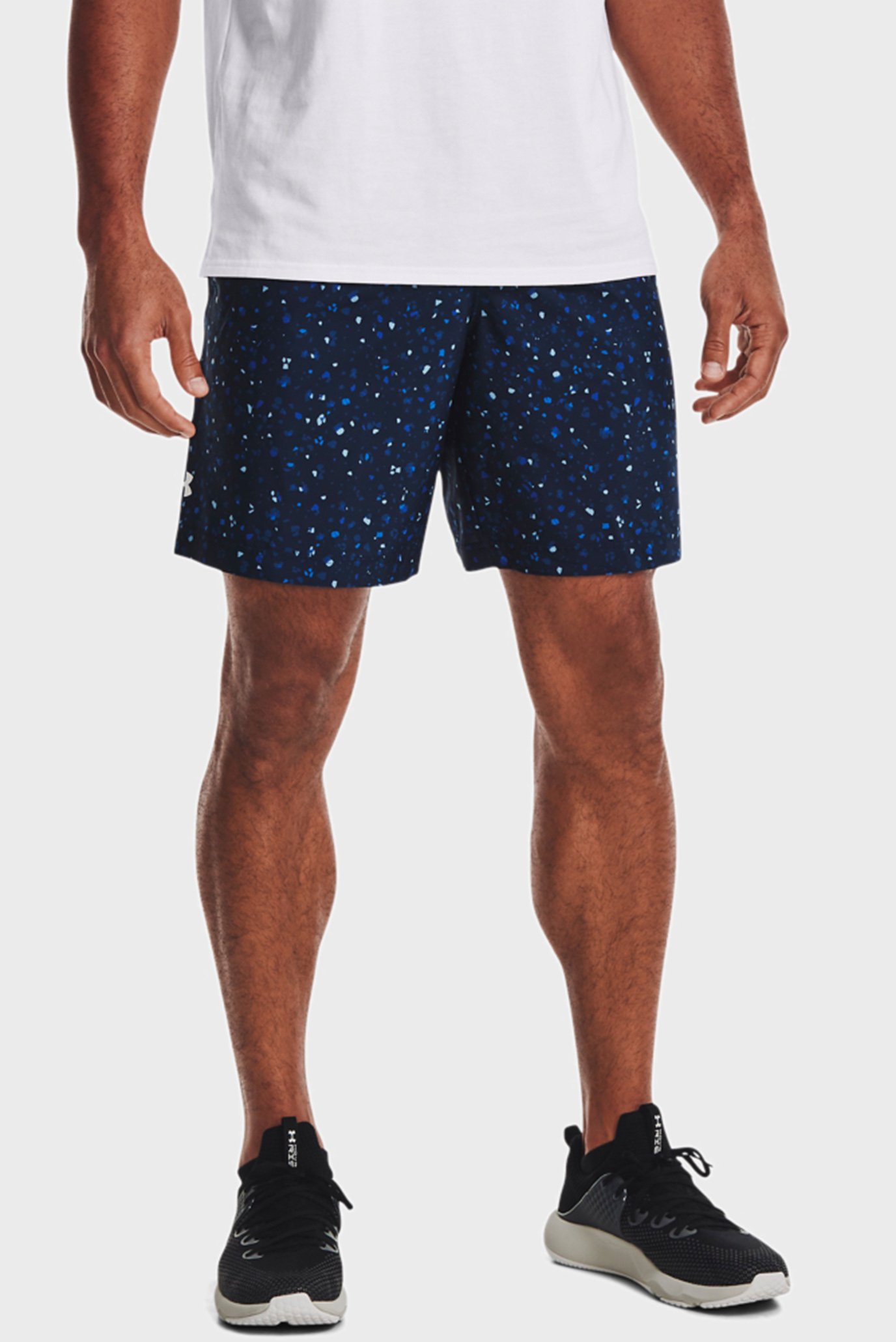 Мужские синие шорты UA Woven Adapt Shorts 1