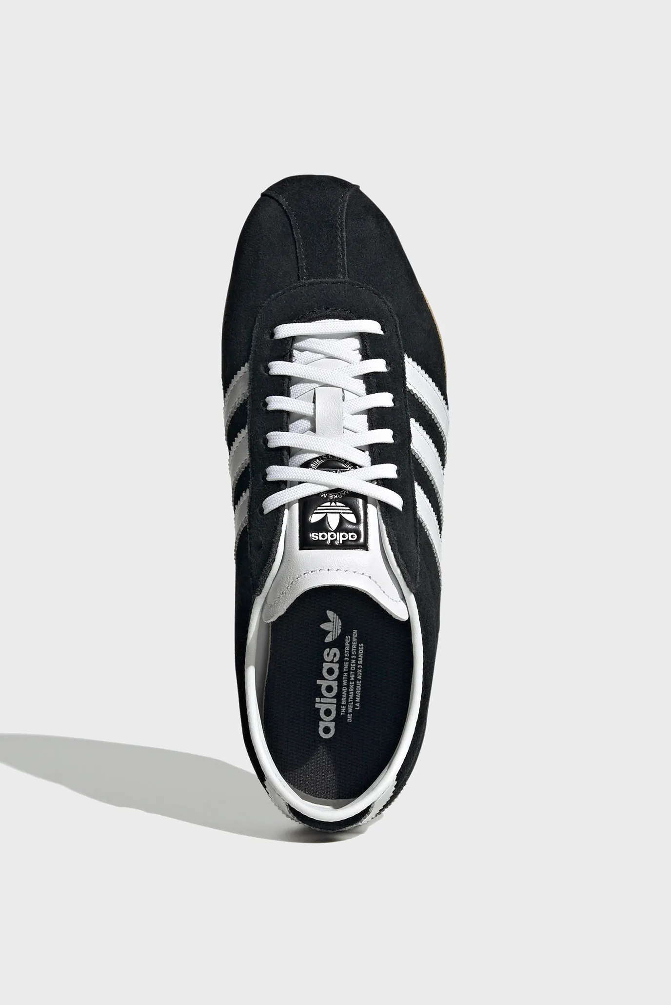 Жіночі чорні замшеві кросівки Tokyo adidas JI0183 — MD-Fashion