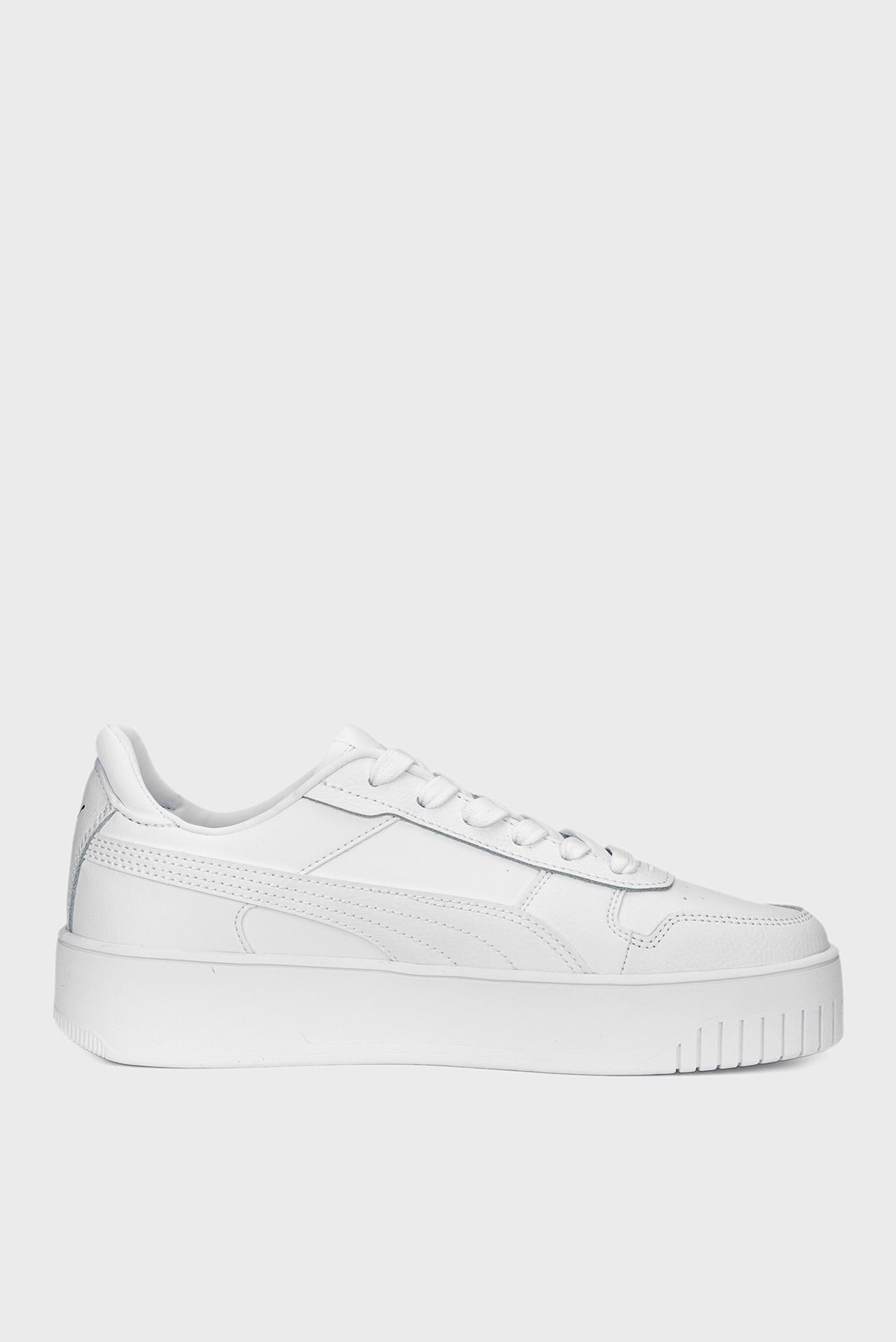 Женские белые кожаные сникерсы Carina Street Sneakers Women 1