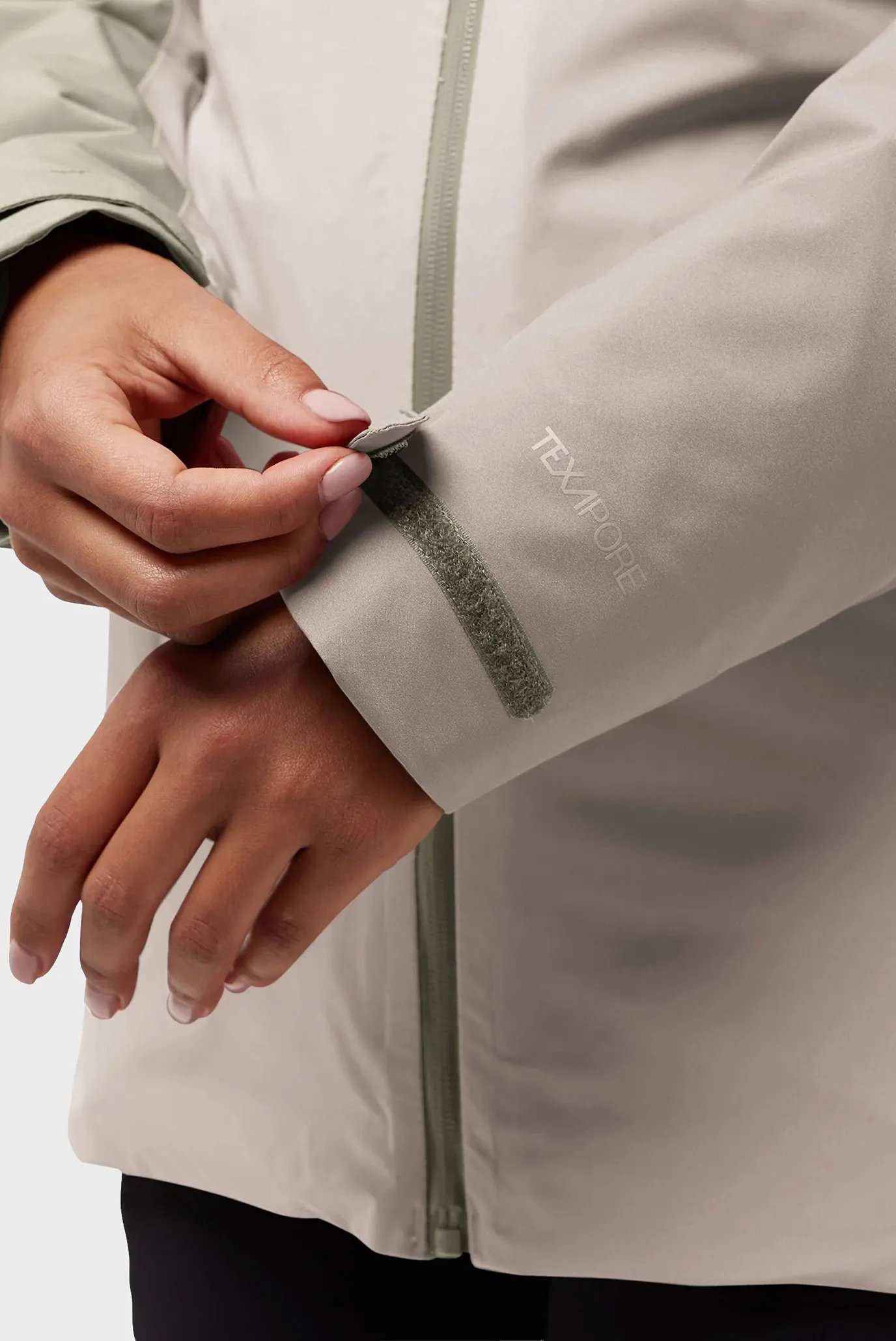 Женская бежевая куртка 3в1 6