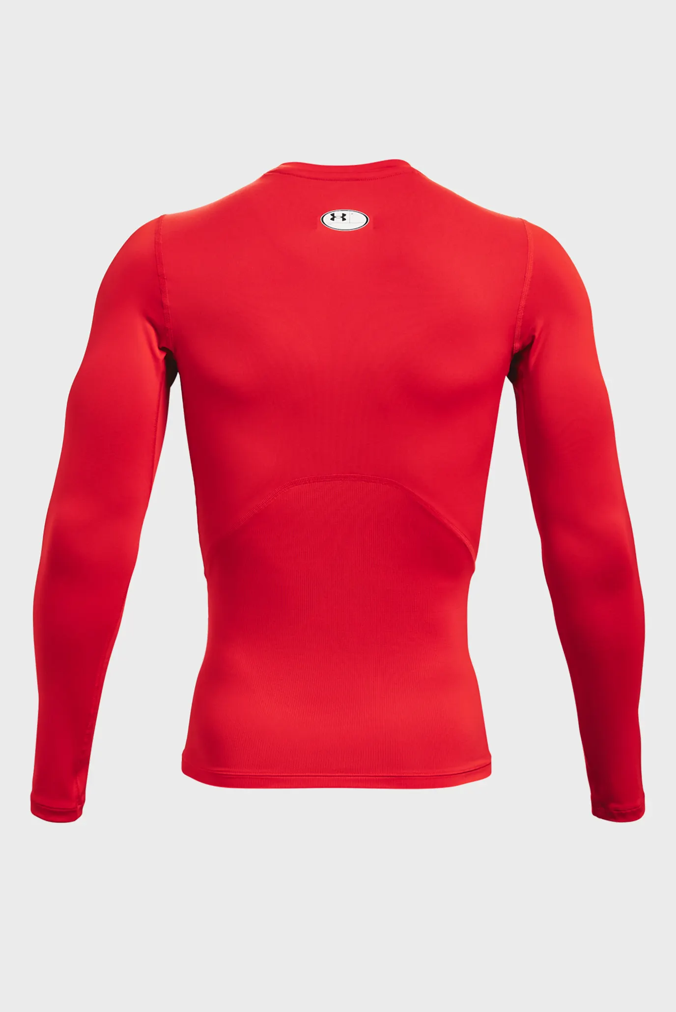 Чоловічий червоний лонгслів UA HG Armour Comp LS 6