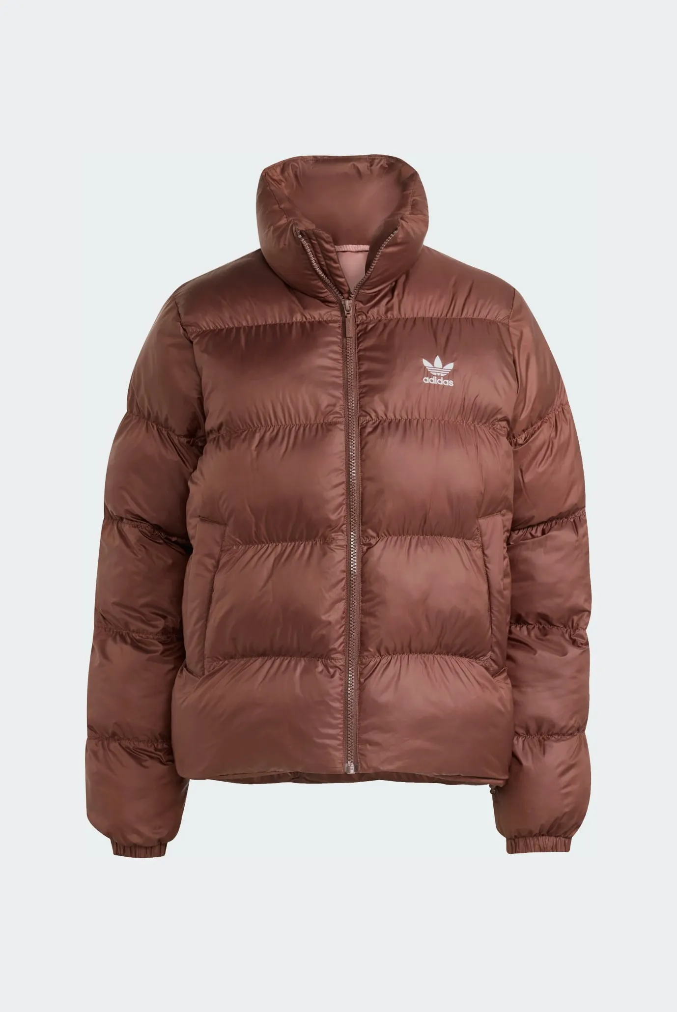 Женская коричневая куртка Adicolor Short Puffer 6