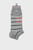 Чоловічі сірі шкарпетки (2 пари) TH MEN SNEAKER BRETON STRIPE