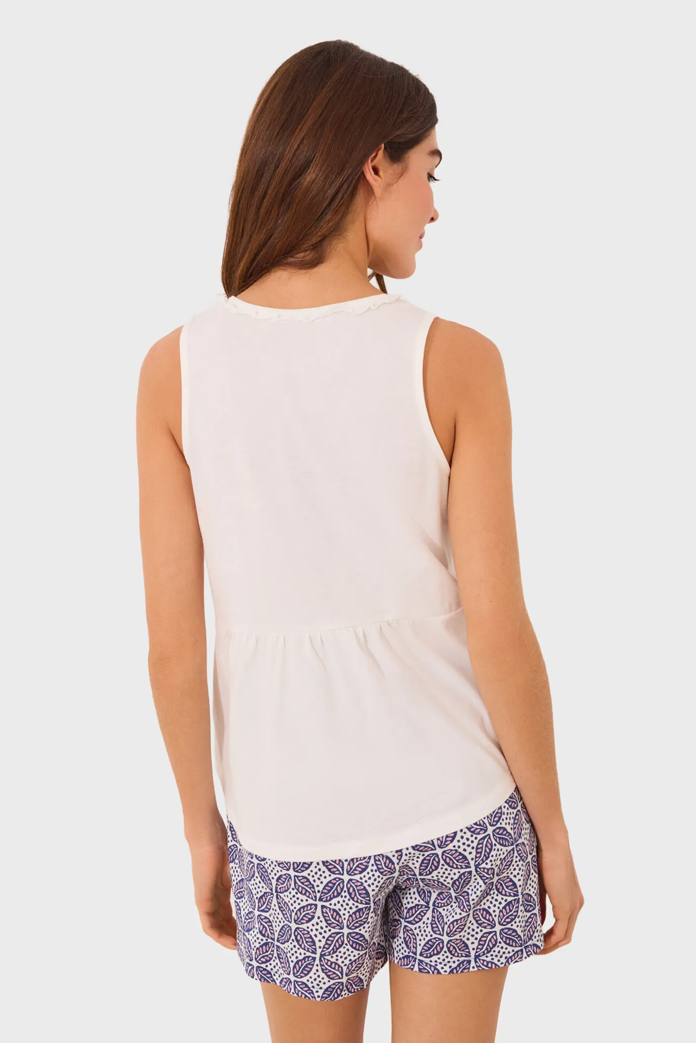 Женская пижама (топ, шорты) 3