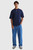 Мужская темно-синяя футболка TJCU ESSENTIAL TEE