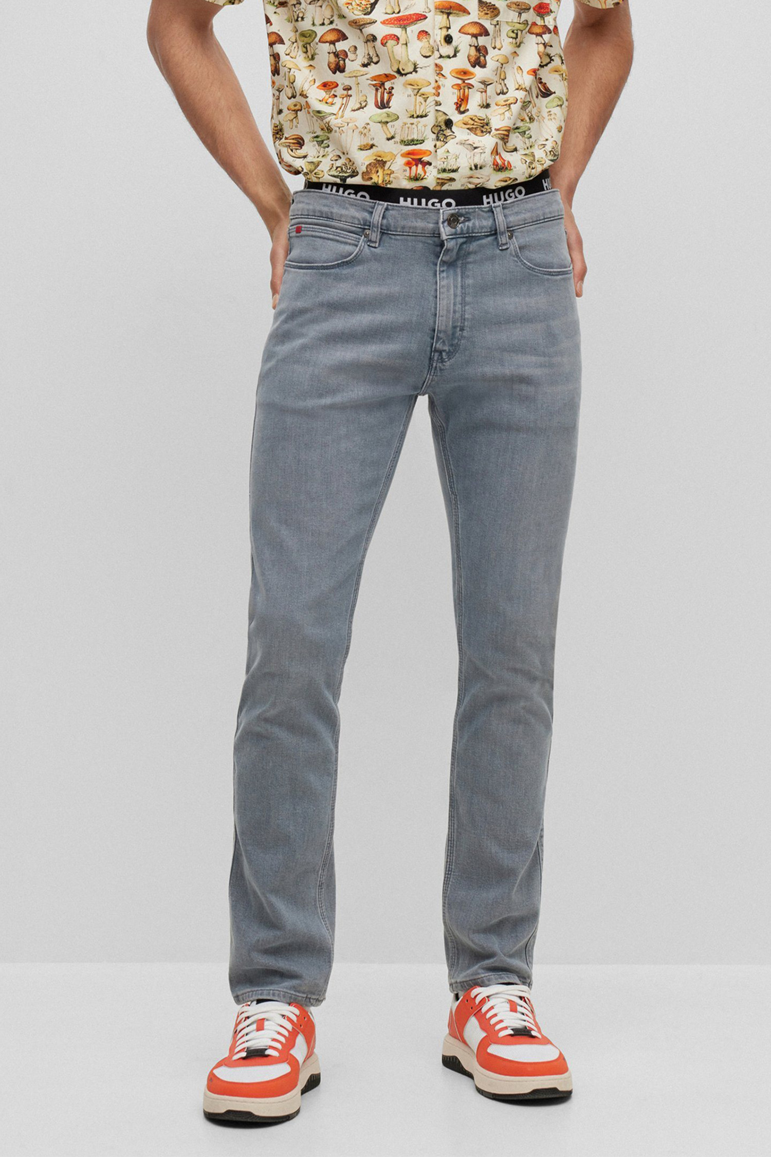 Мужские серые джинсы 1