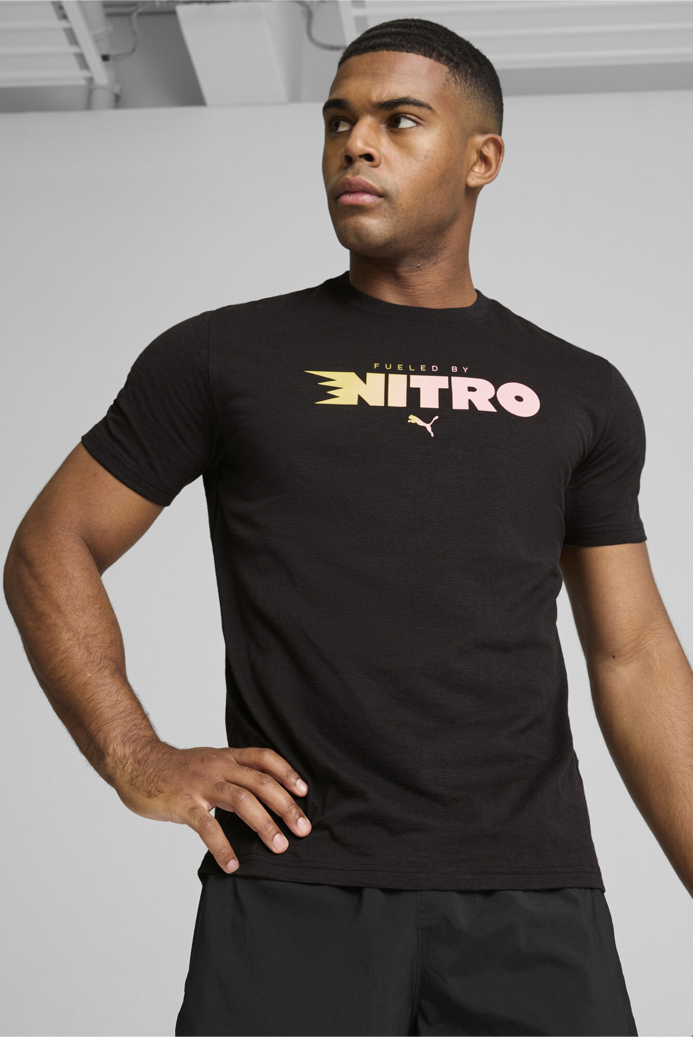 Чоловіча чорна футболка Graphic NITRO™ Tee Men 1