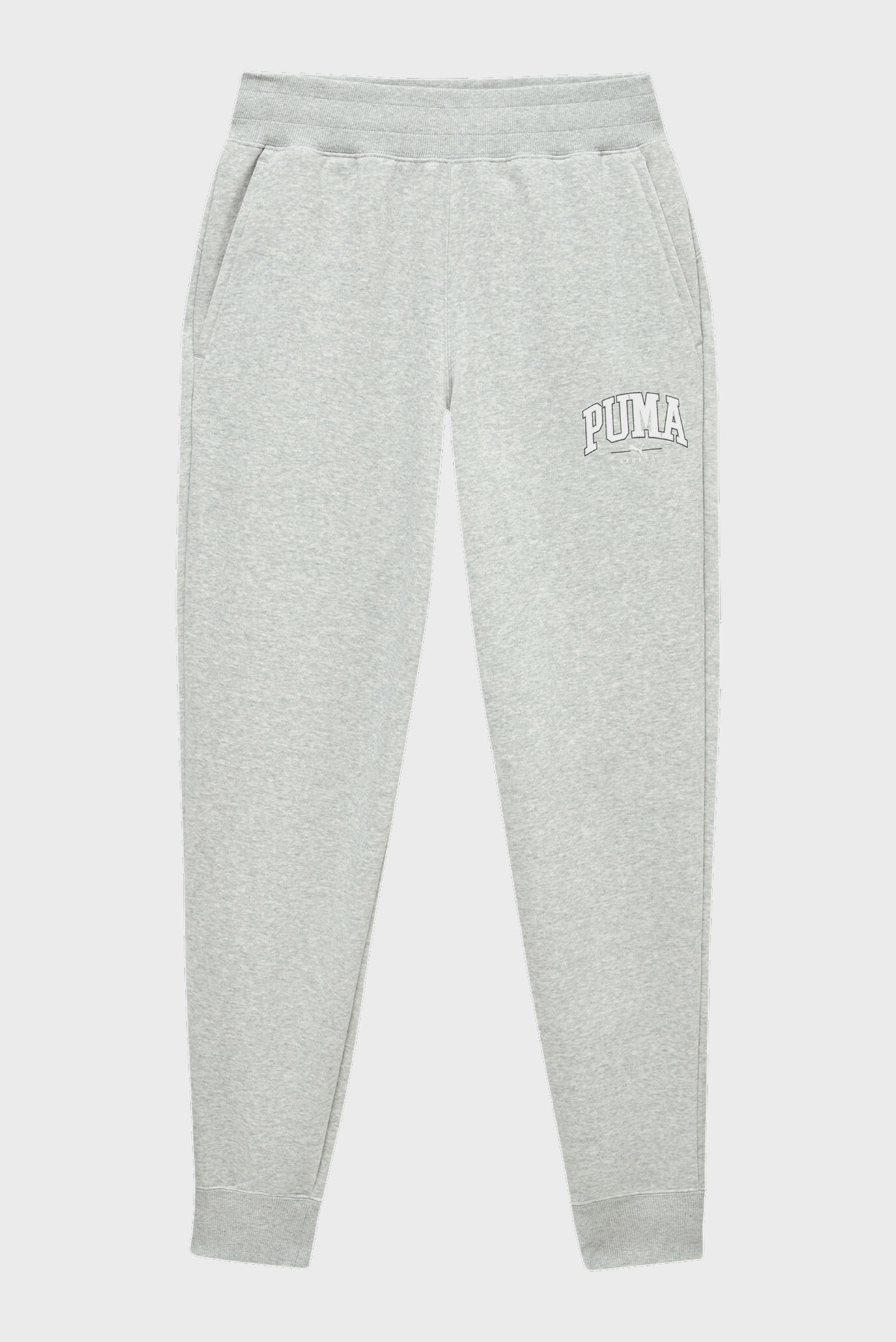 Мужские светло-серые спортивные брюки PUMA SQUAD Sweatpants Men 1