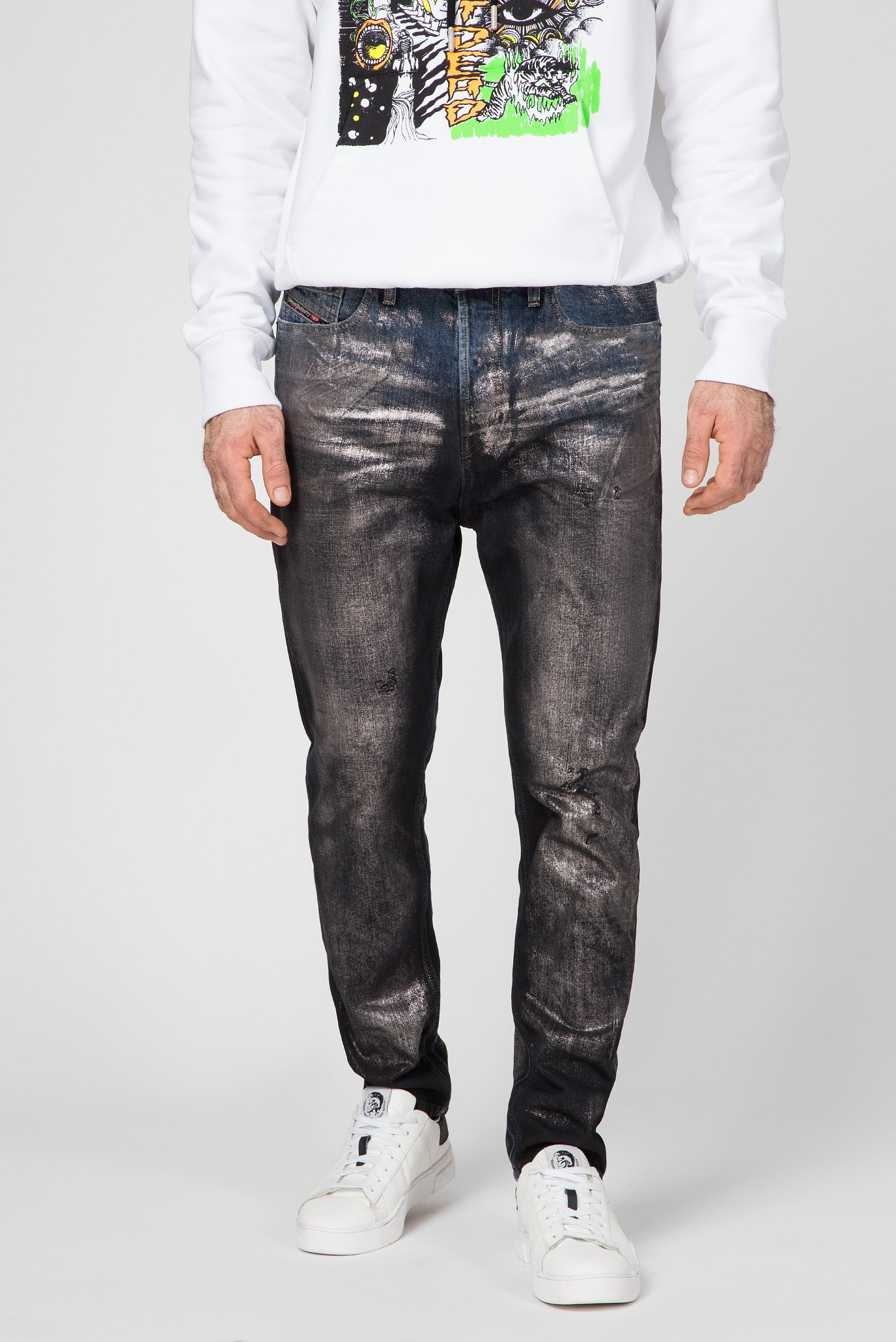 Чоловічі темно-сині джинси D-VIDER-SP1 1