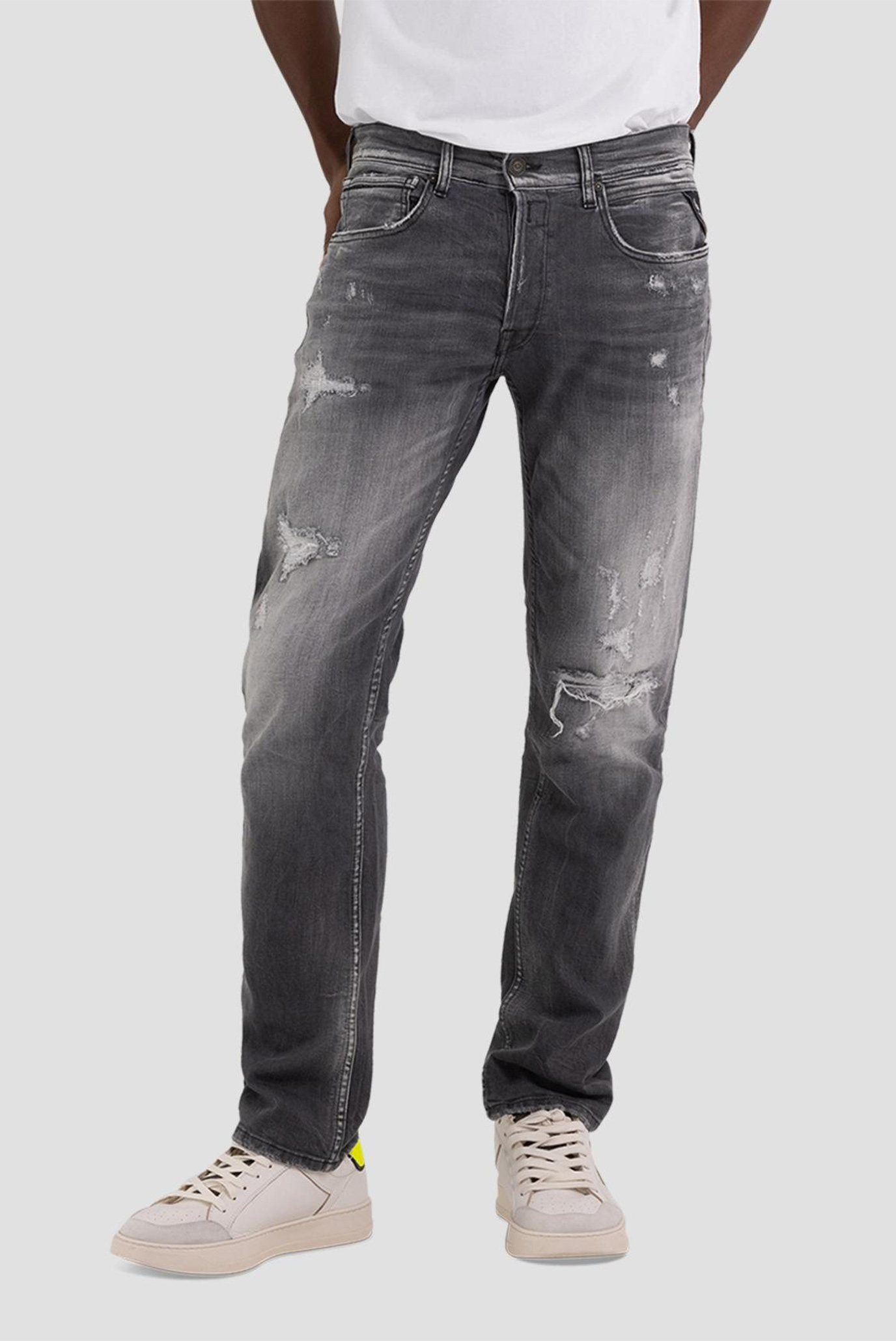 Мужские серые джинсы GROVER 1