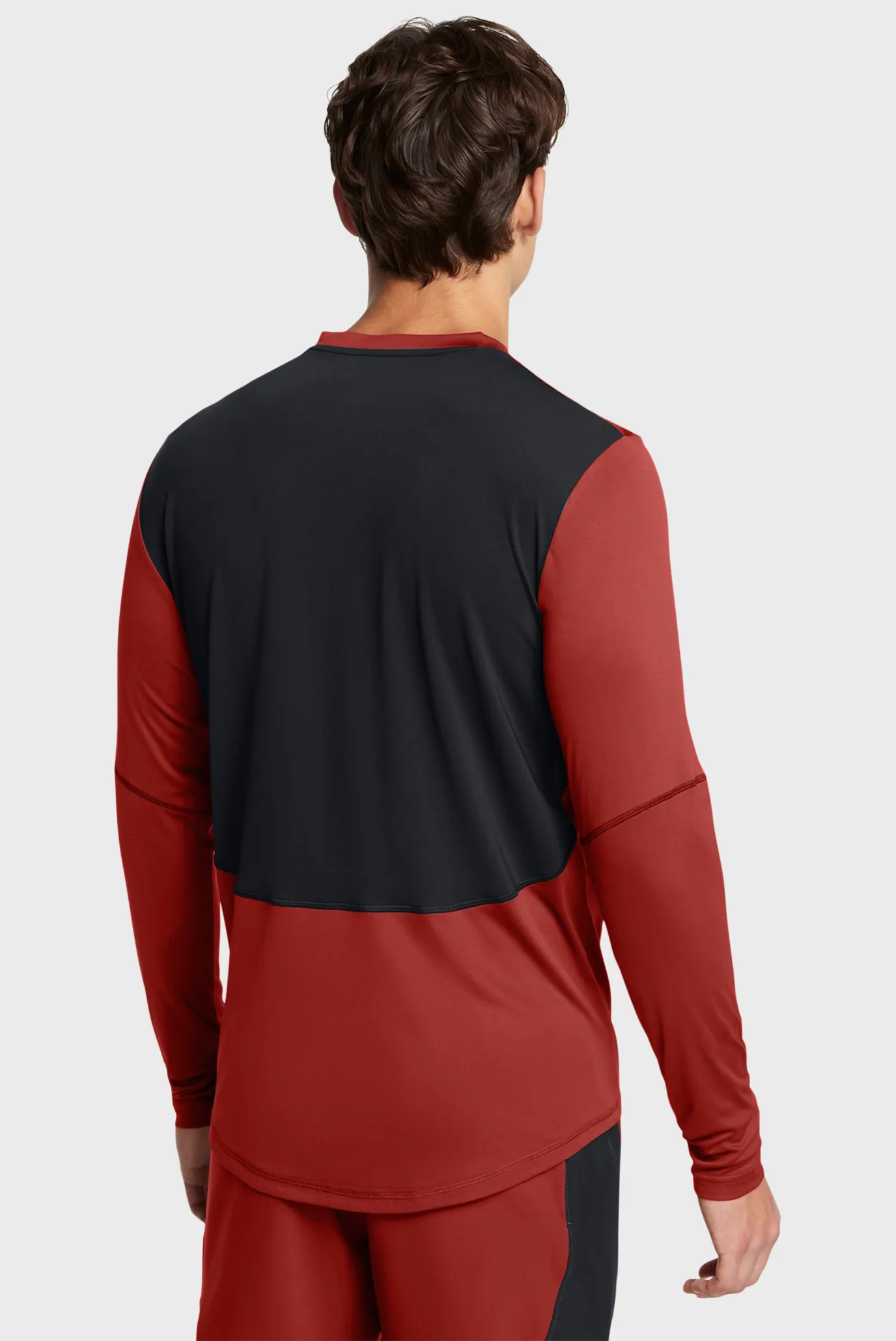 Чоловічий червоний лонгслів UA M's Ch. Pro LS Jersey 2