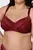 Жіночий бордовий бюстгальтер