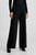 Женские черные брюки STRUCTURE TWILL WIDE LEG PANT