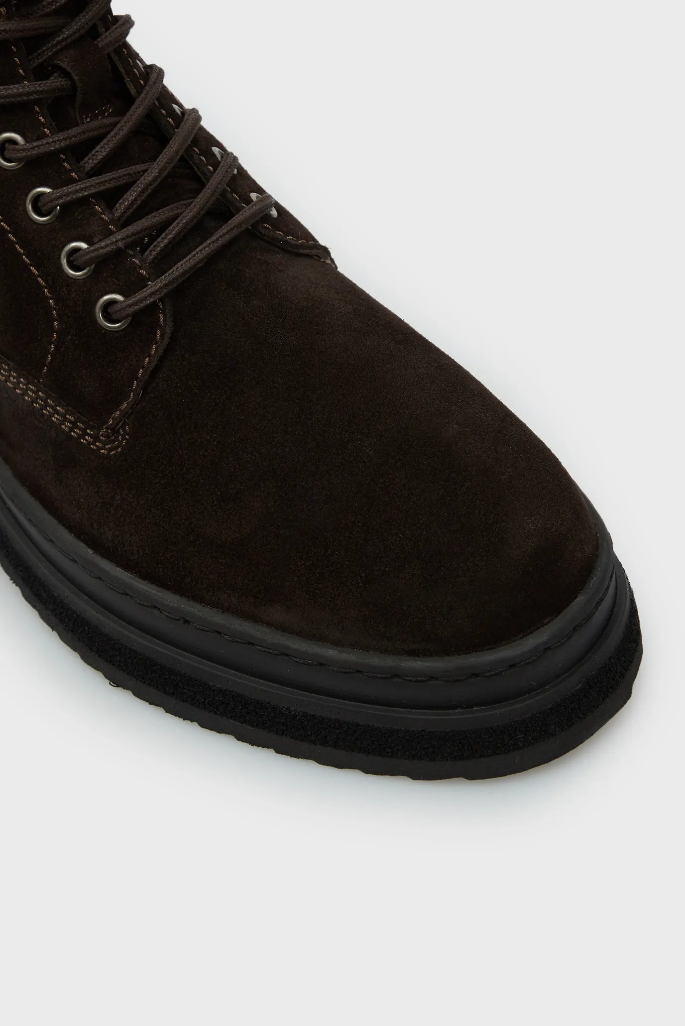 Чоловічі темно-коричневі замшеві черевики Blistown 4