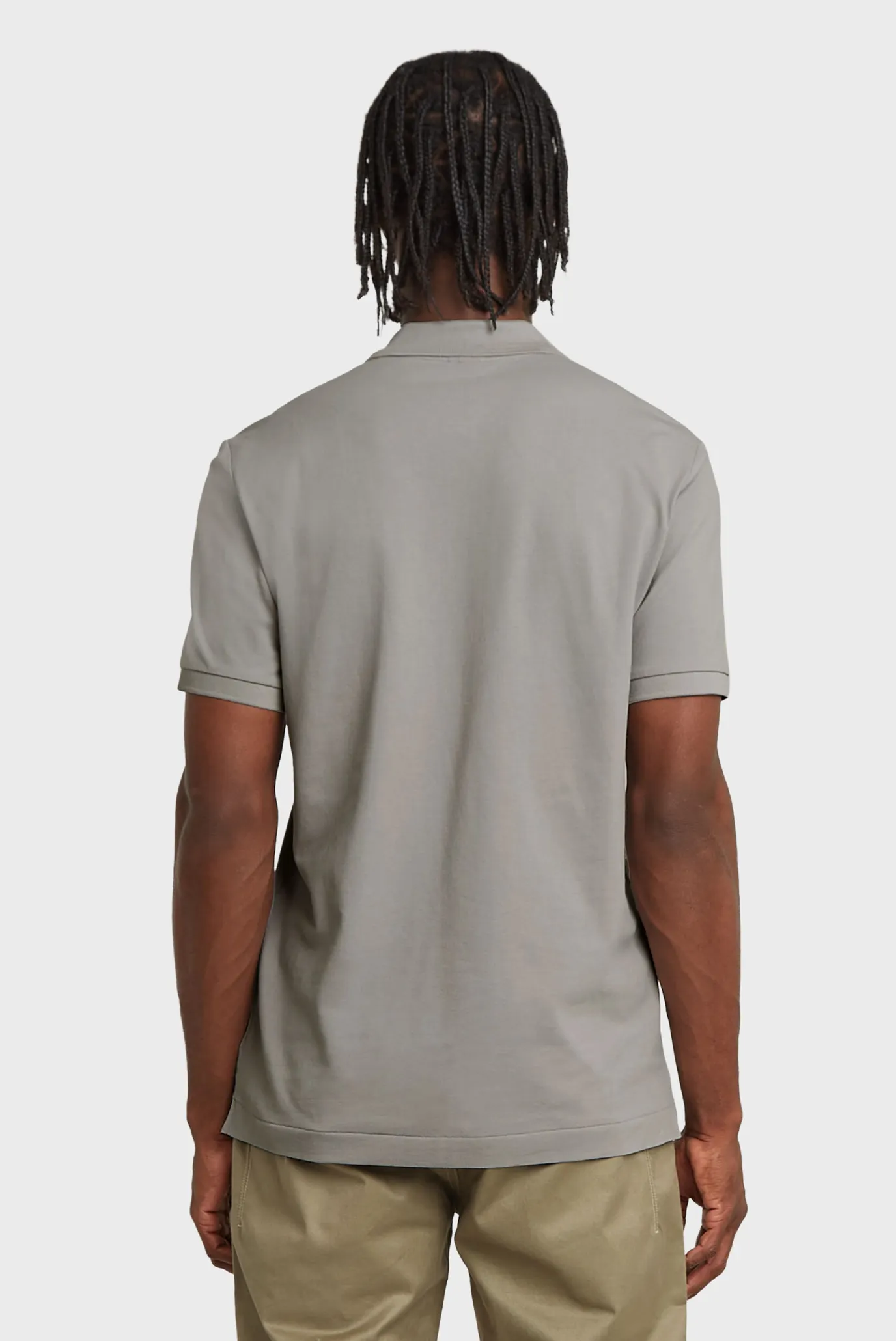 Чоловіче сіре поло Dunda 3