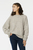 Женский серый шерстяной свитер